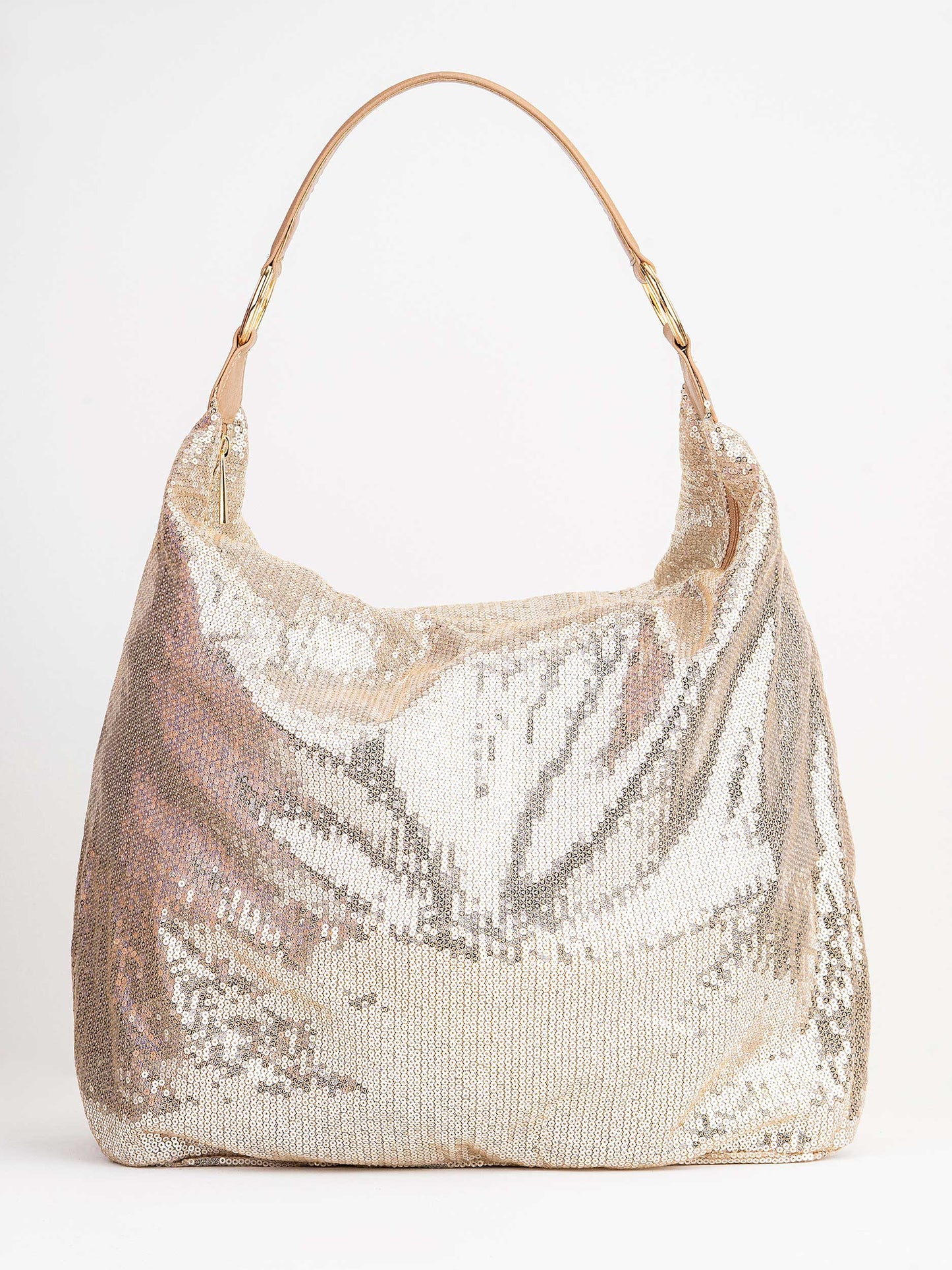 Sequins Embellished Tote Bag