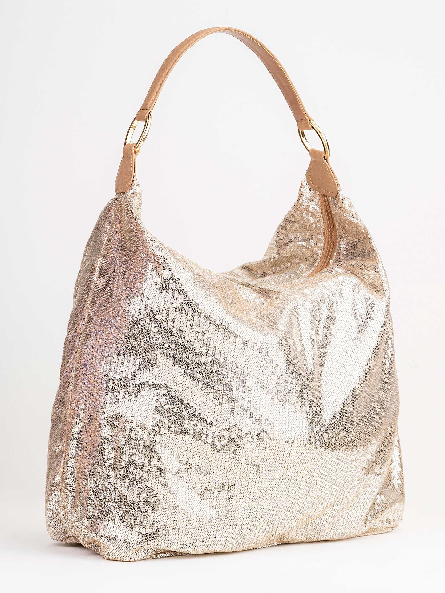 Sequins Embellished Tote Bag