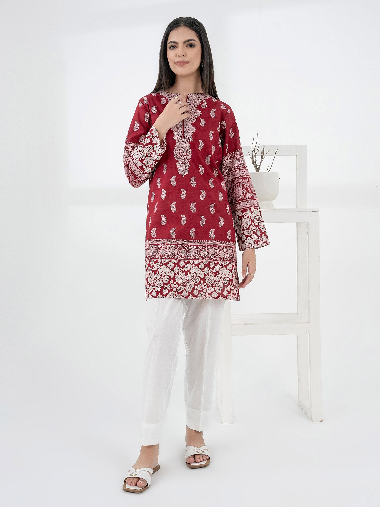 Lawn Kurti-Printed (Pret)