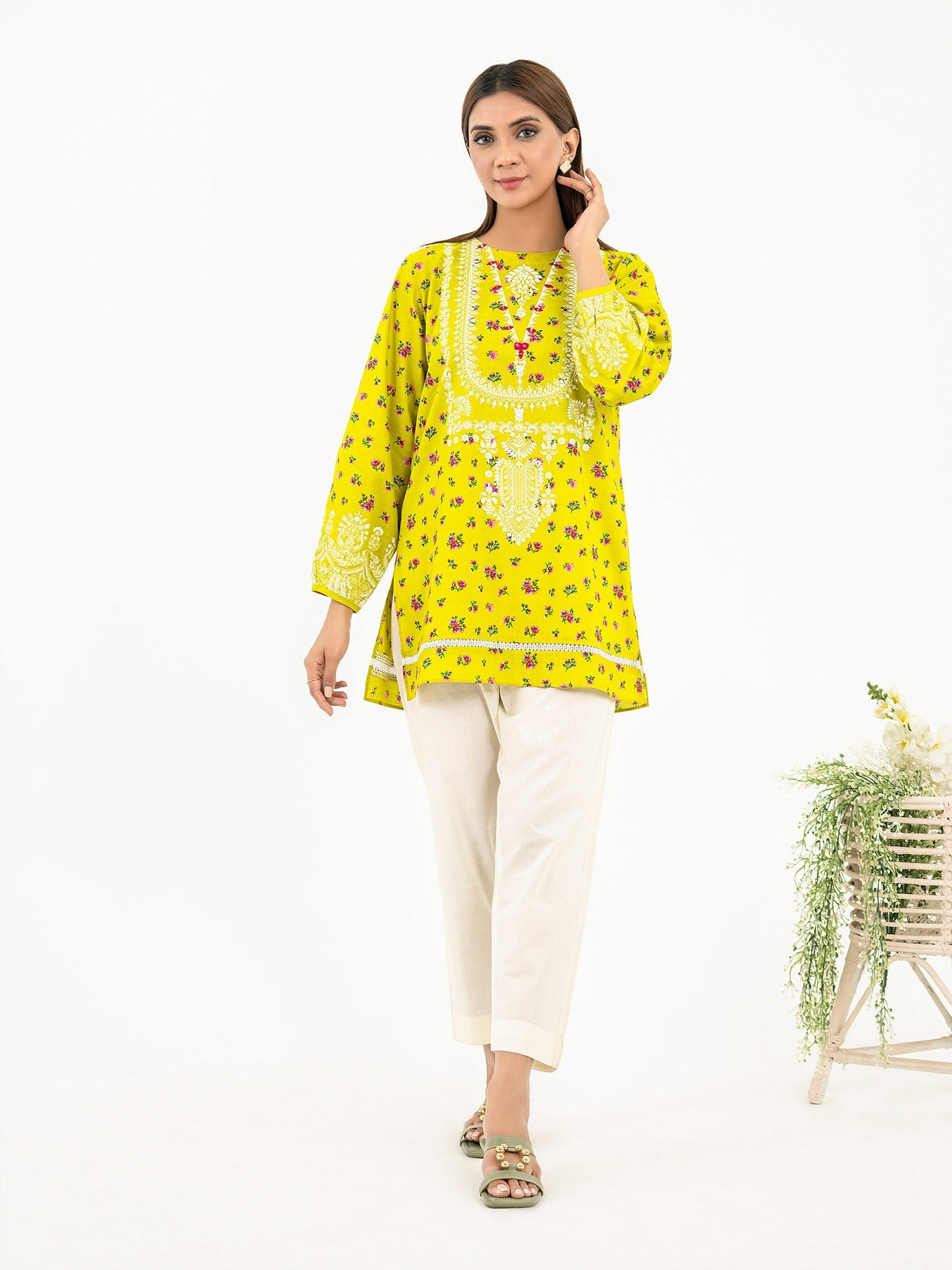 Lawn Kurti-Printed(Pret)