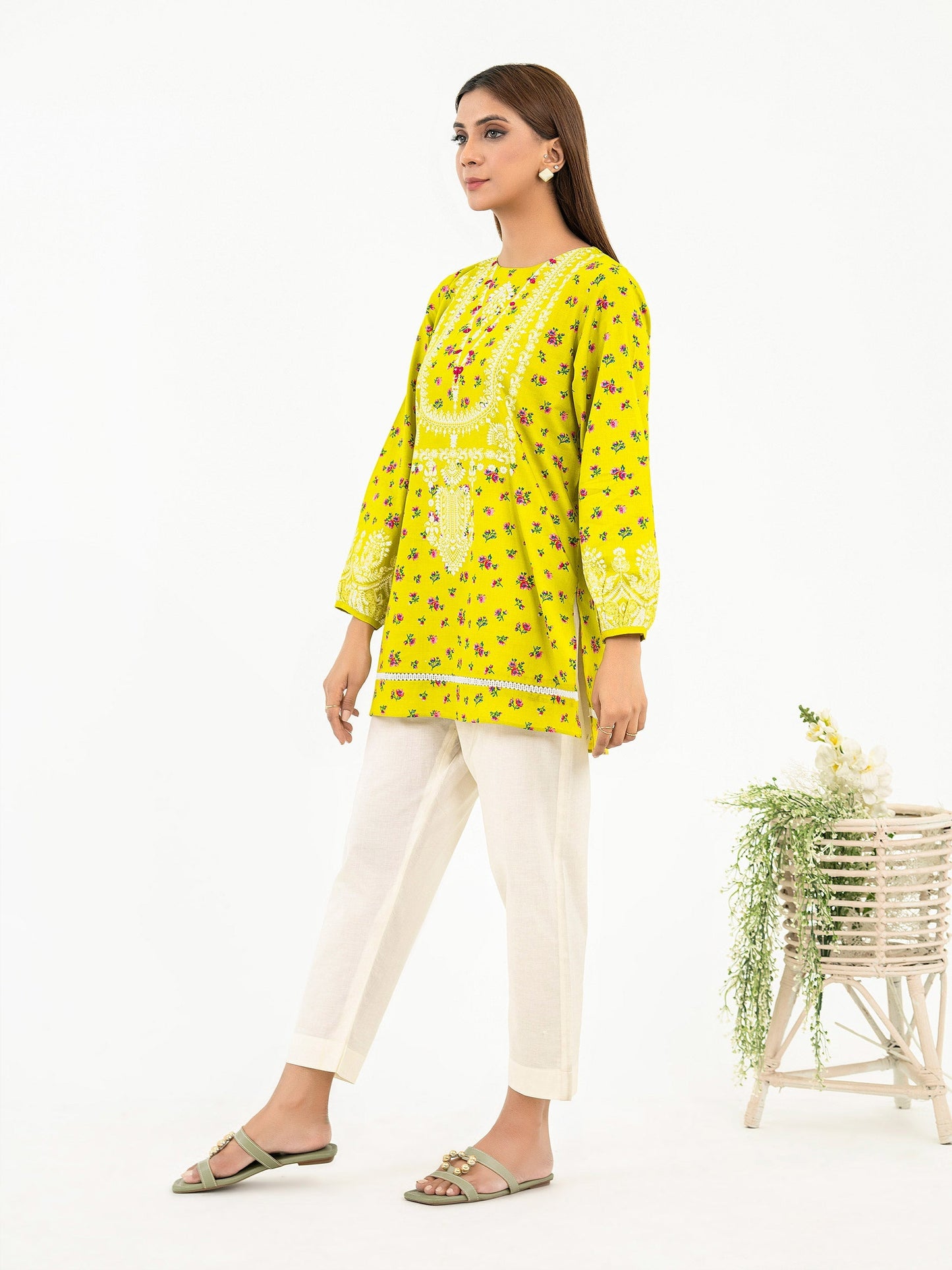 Lawn Kurti-Printed(Pret)