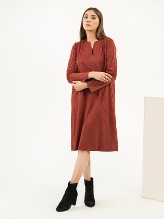 dyed-suede-dress