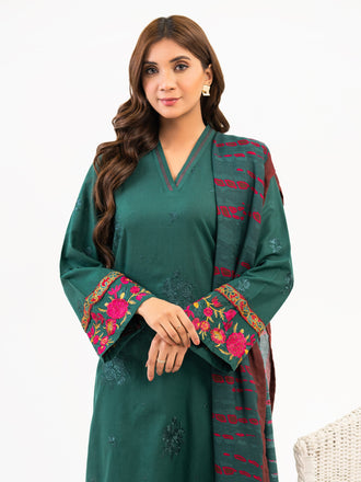 3-piece-khaddar-suit-embroidered(pret)