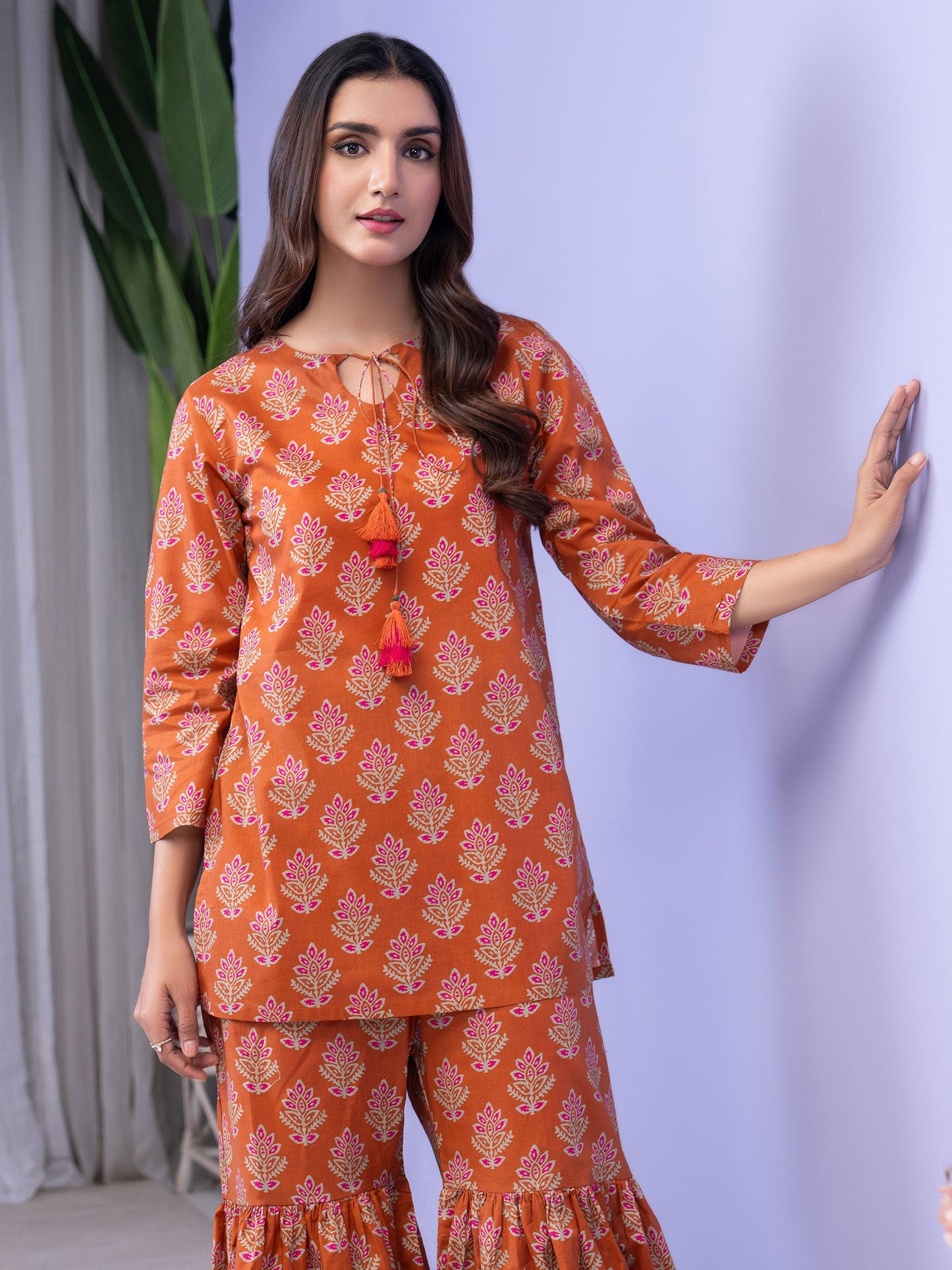 Lawn Shirt-Trouser Printed (Pret)