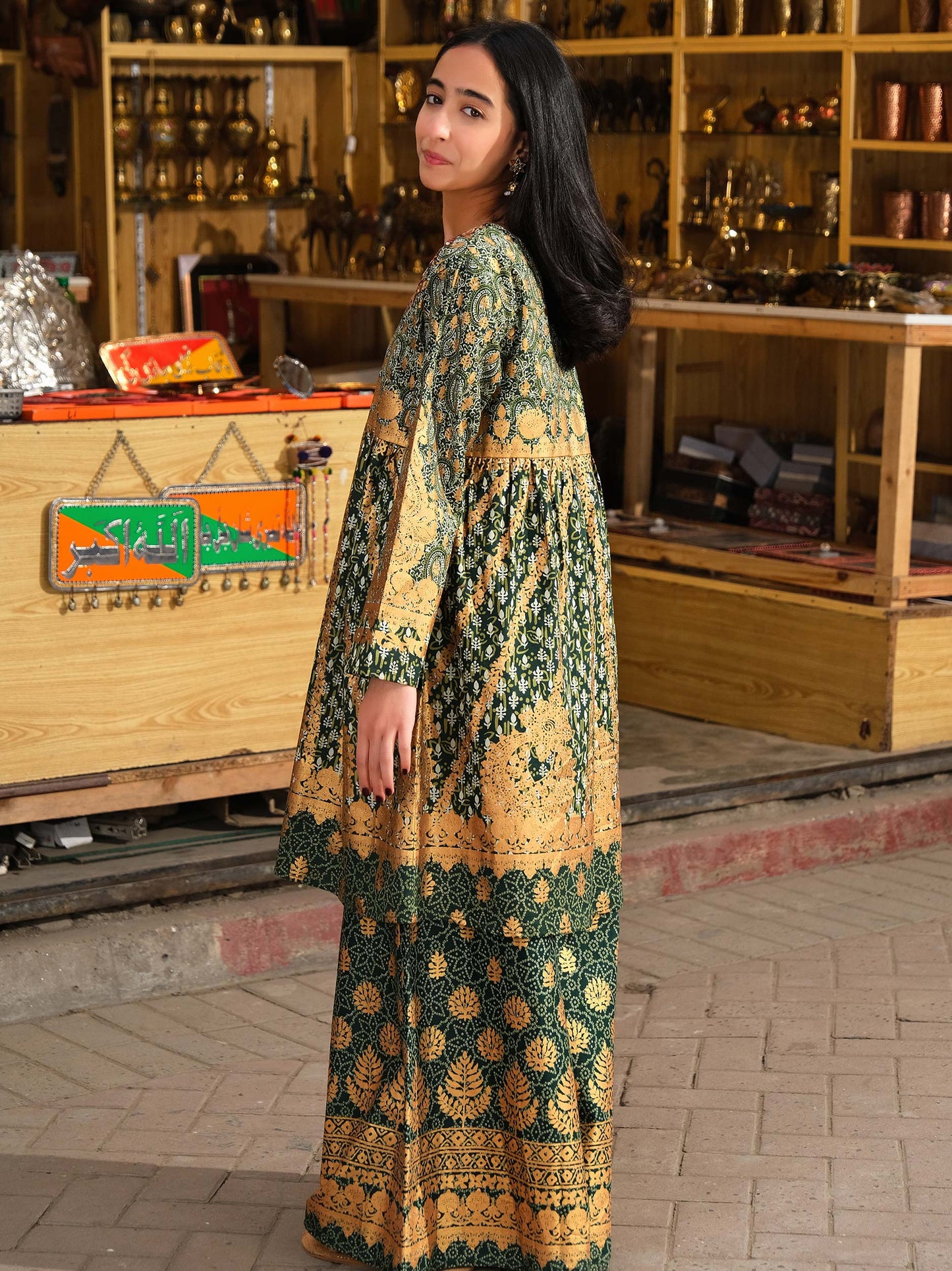 2 Piece Lawn Suit-Embroidered