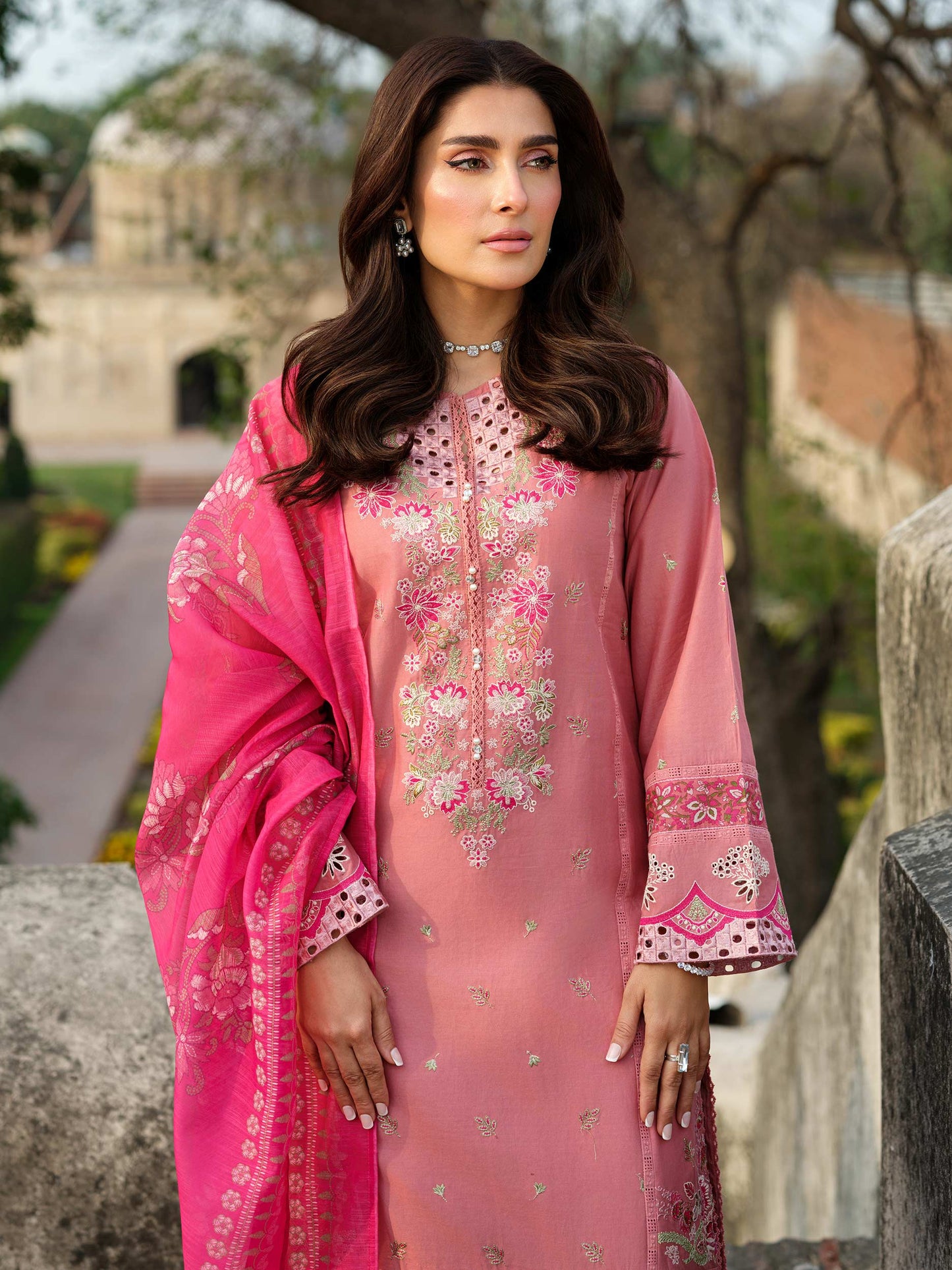 3 Piece Lawn Suit-Embroidered (Pret)