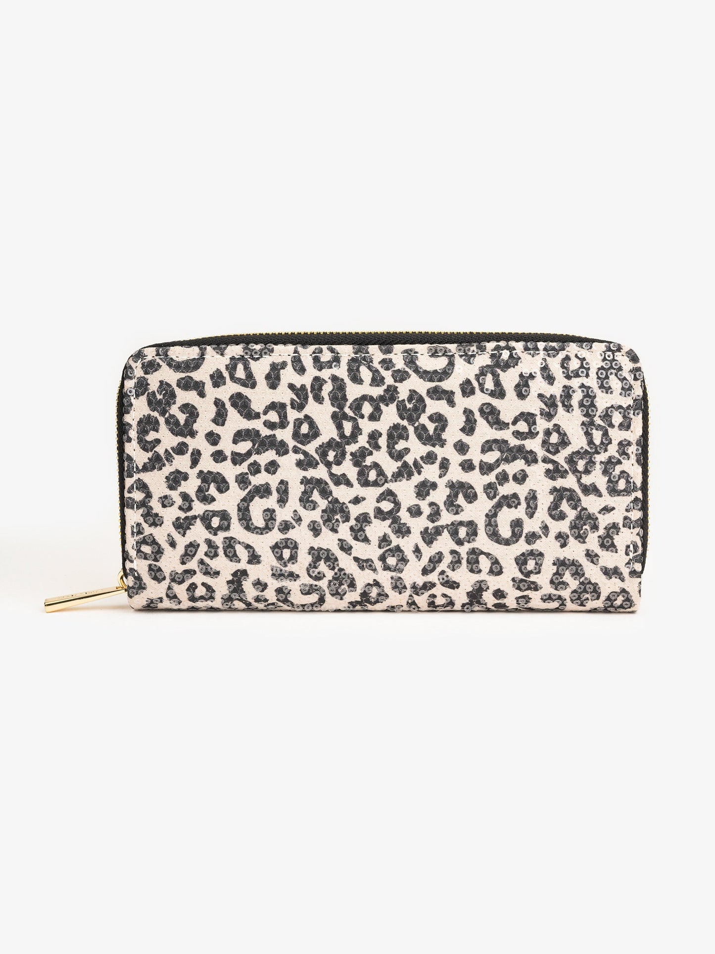 Embellished Printed Wallet