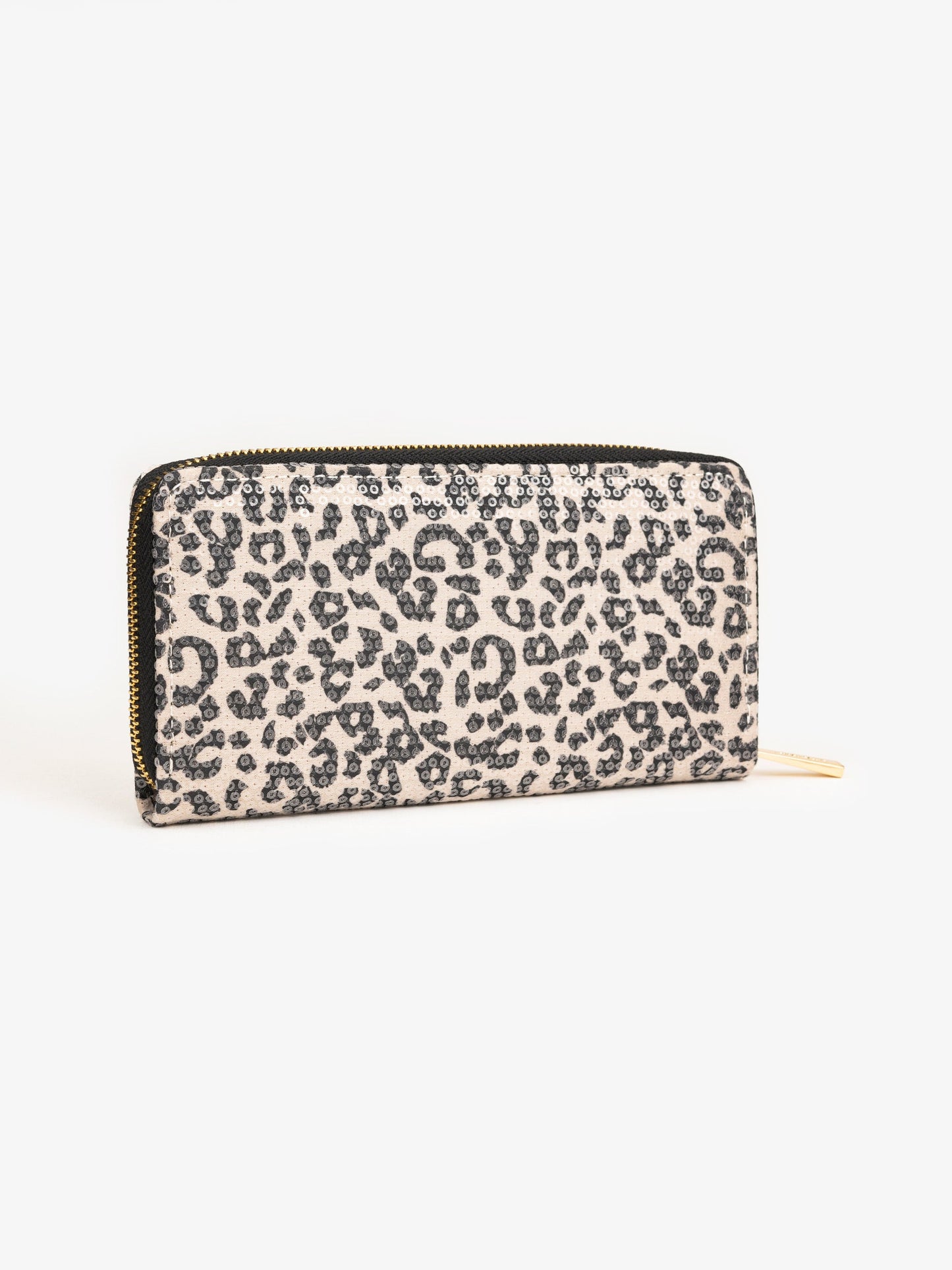 Embellished Printed Wallet