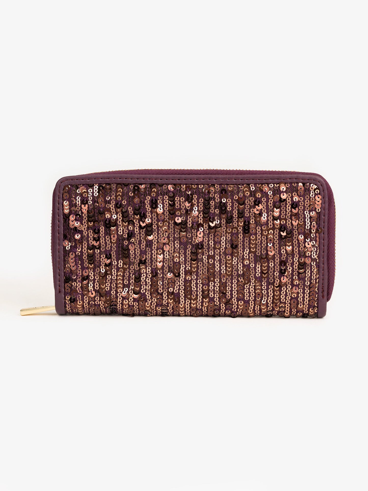 Sequins Embellished Wallet