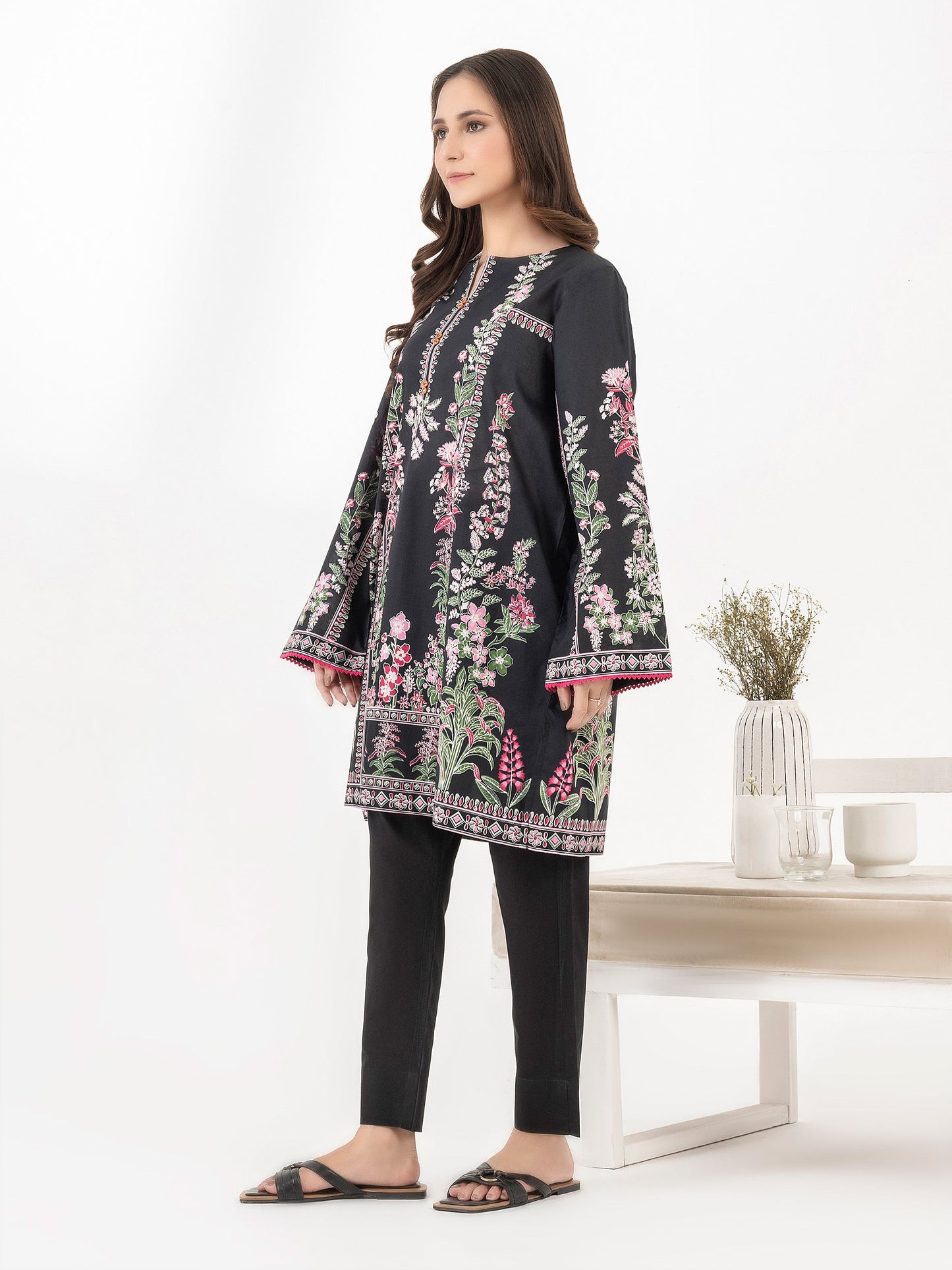 Lawn Kurti-Printed (Pret)