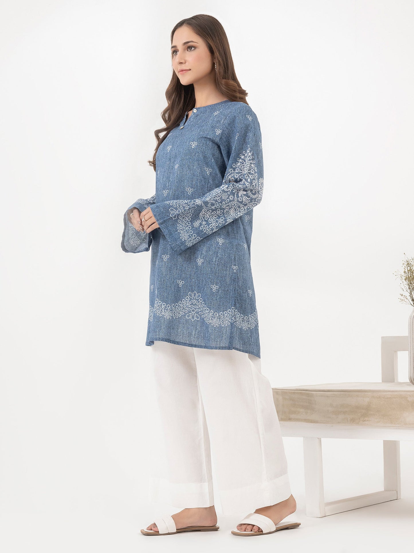 Lawn Kurti-Printed (Pret)