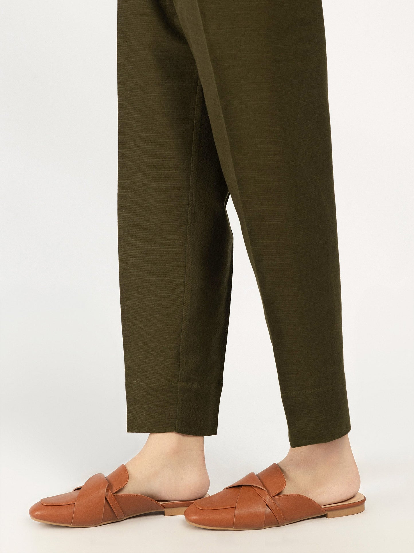 Plain Khaddar Trousers