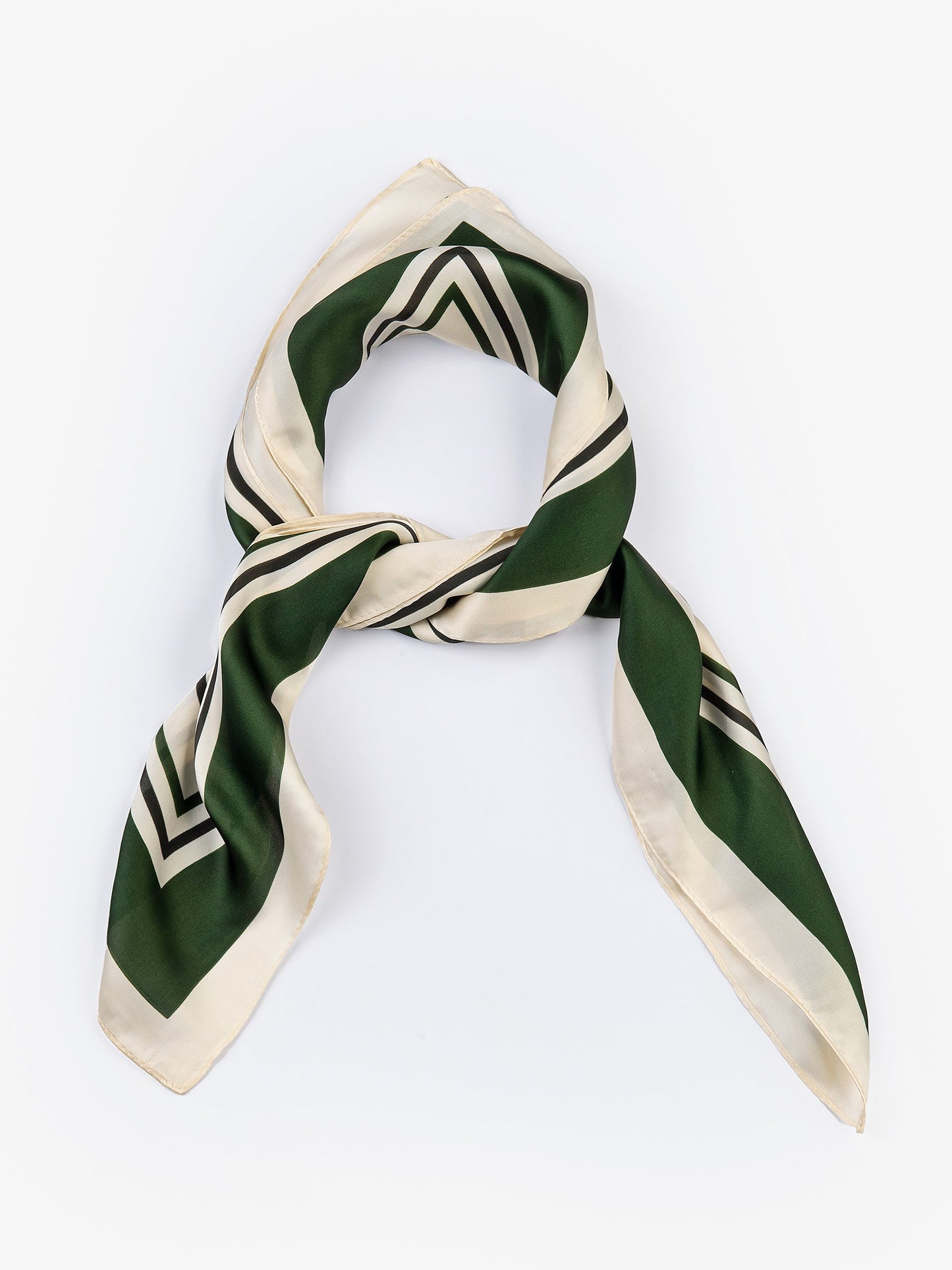 Printed Silk Mini Scarf