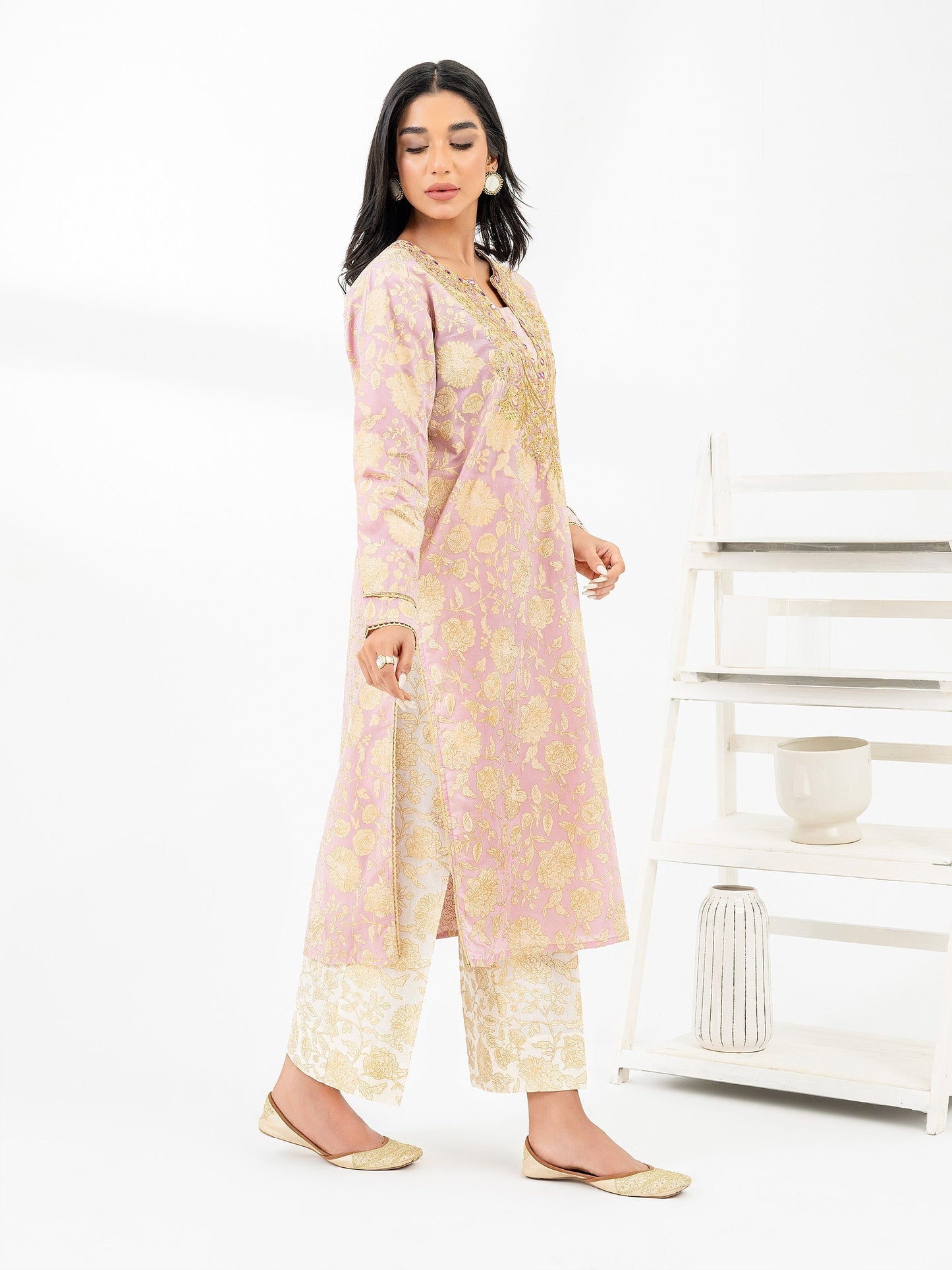 2 Piece Lawn Suit-Embroidered (Pret)