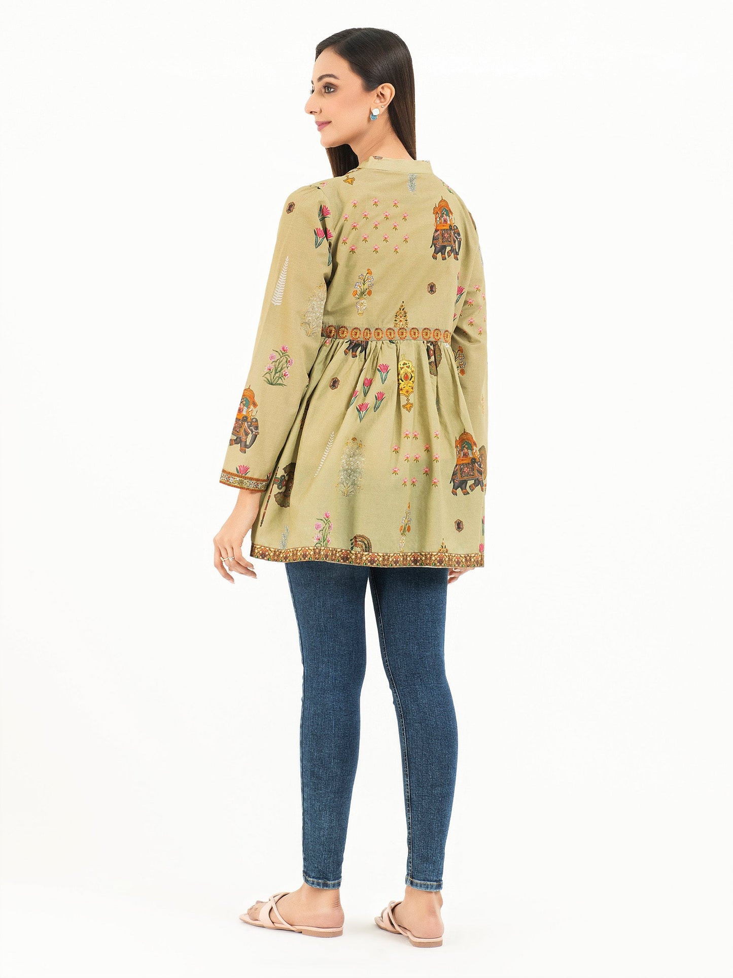 Lawn Kurti-Printed (Pret)