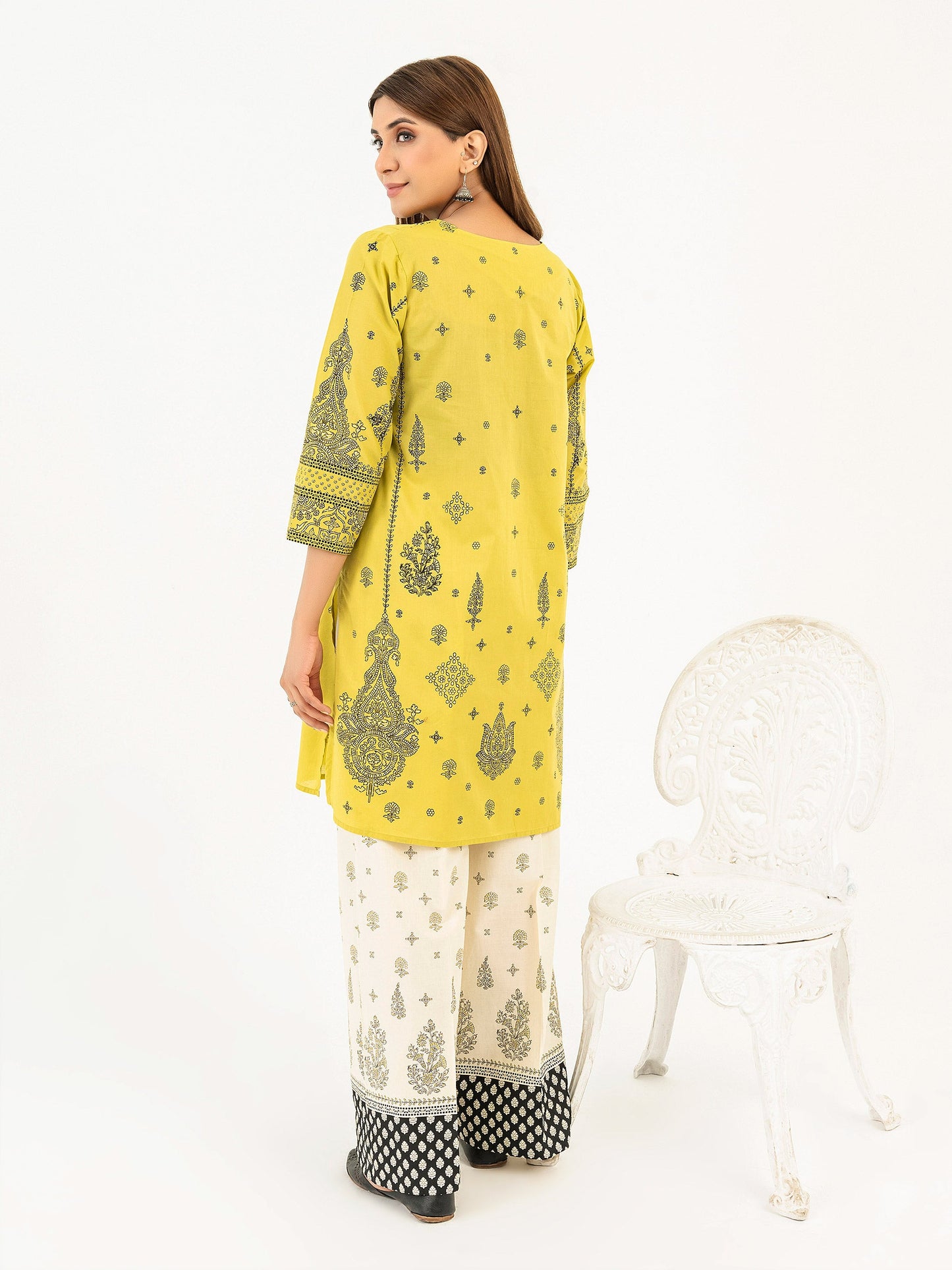 2 Piece Lawn Suit-Paste Print (Pret)