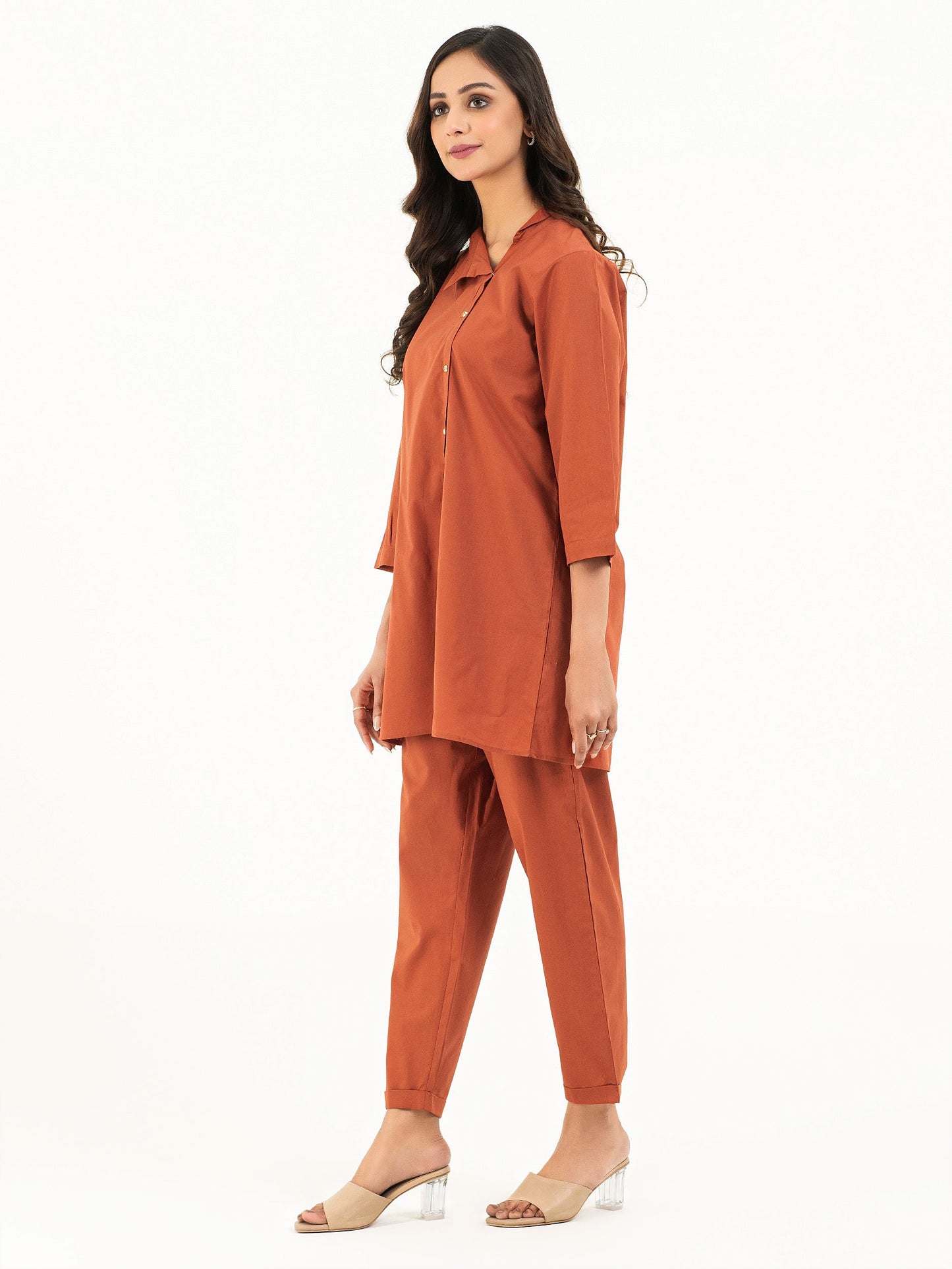 2 Piece Cambric Suit-Basic (Pret)