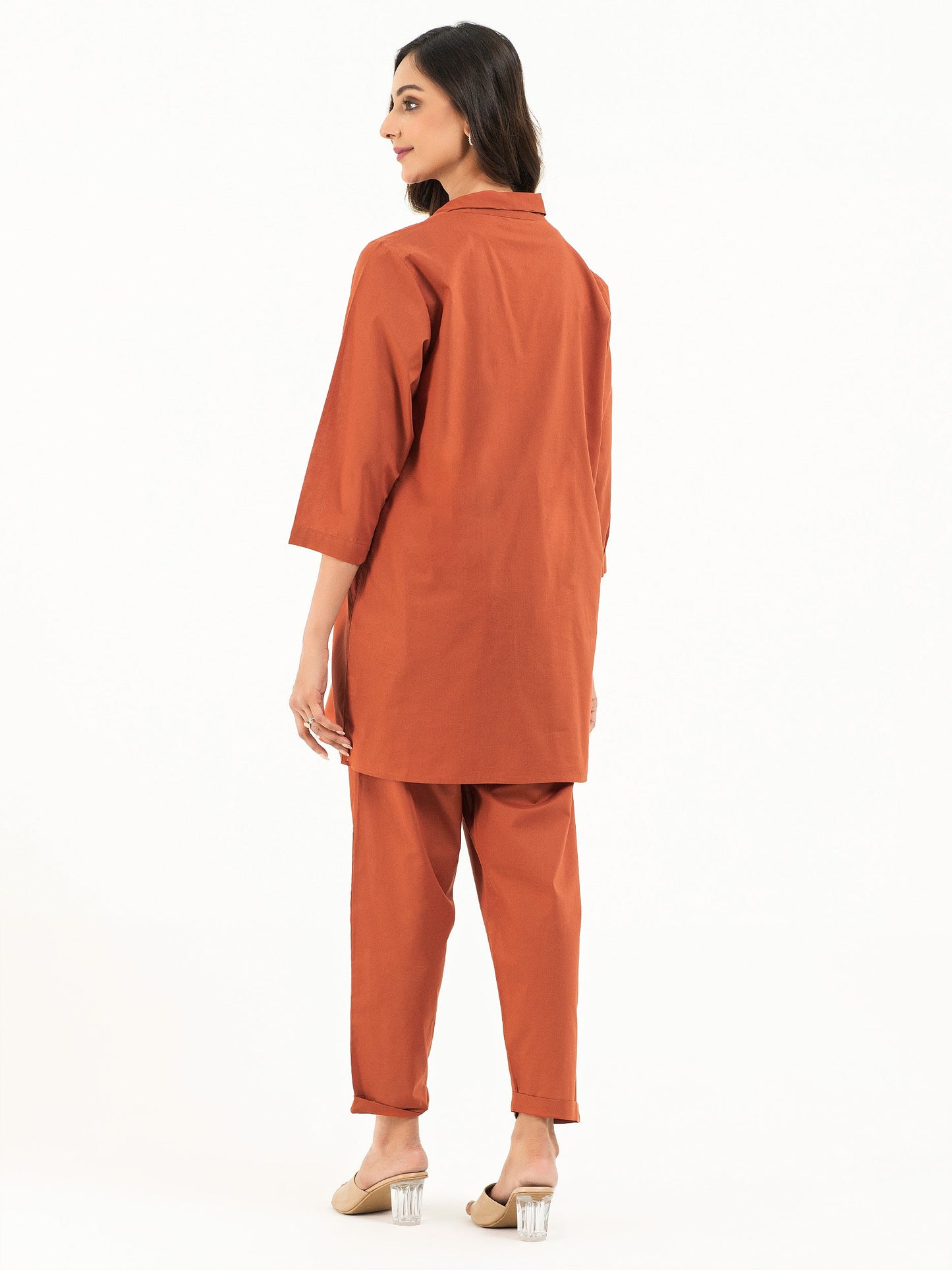 2 Piece Cambric Suit-Basic (Pret)