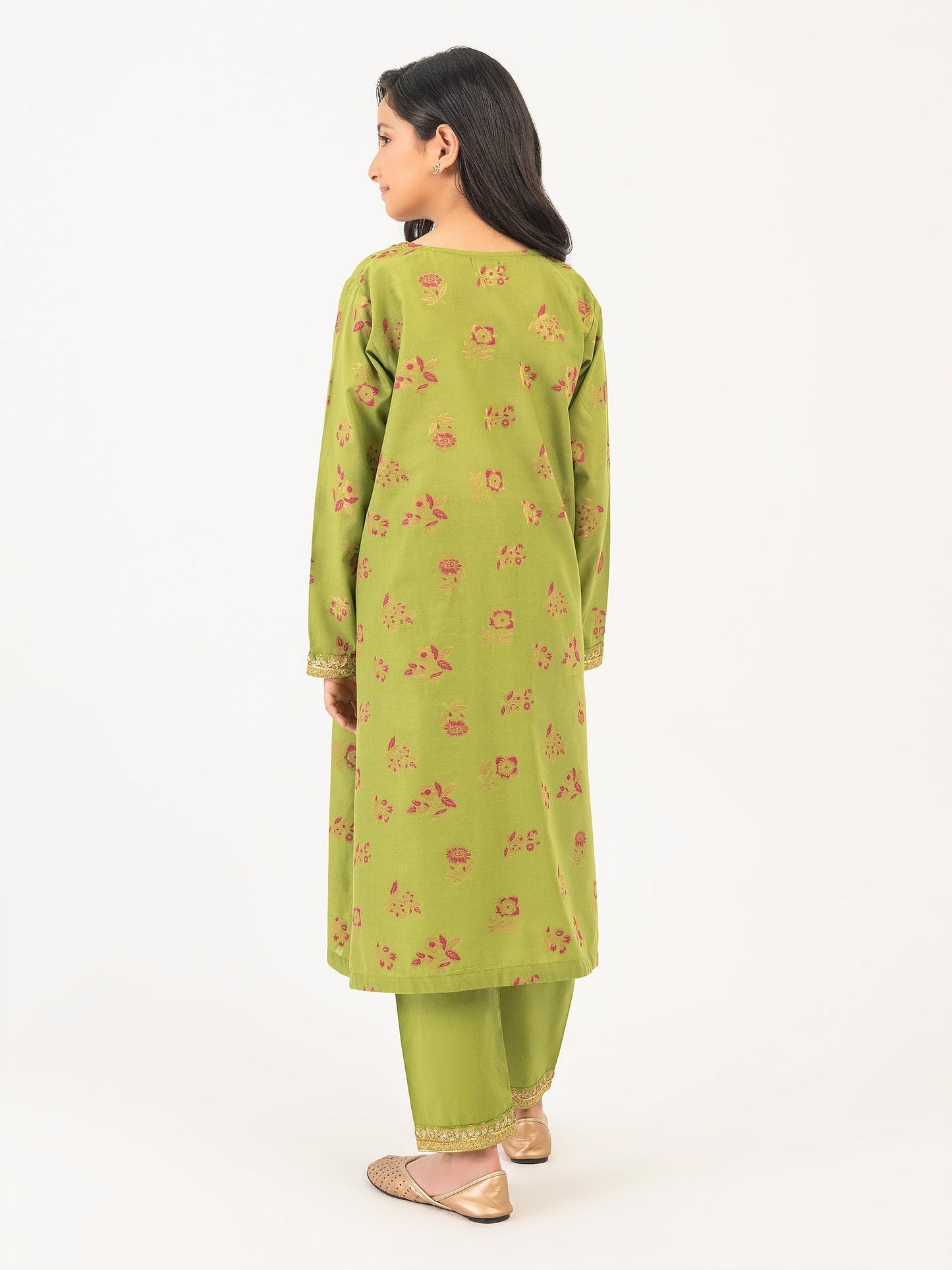 2 Piece Jacquard Suit-Embroidered