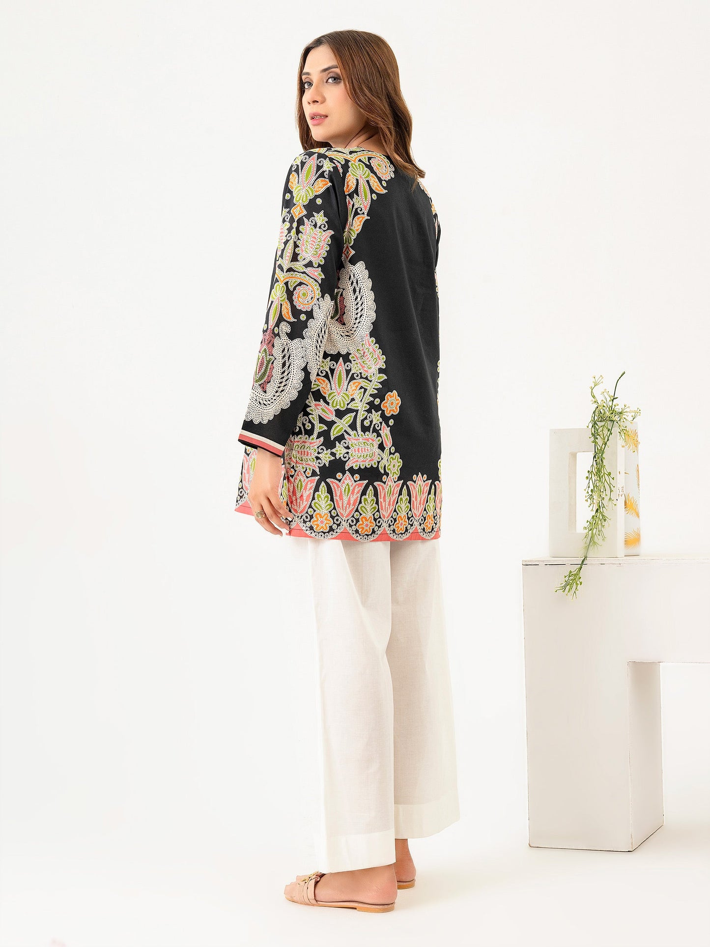 Lawn Kurti-Printed