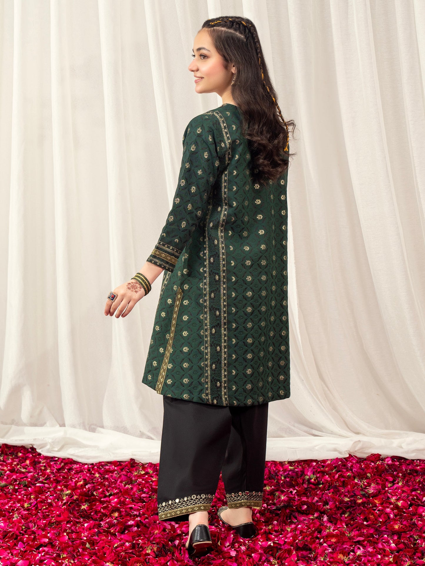 2 Piece Jacquard Suit-Embroidered