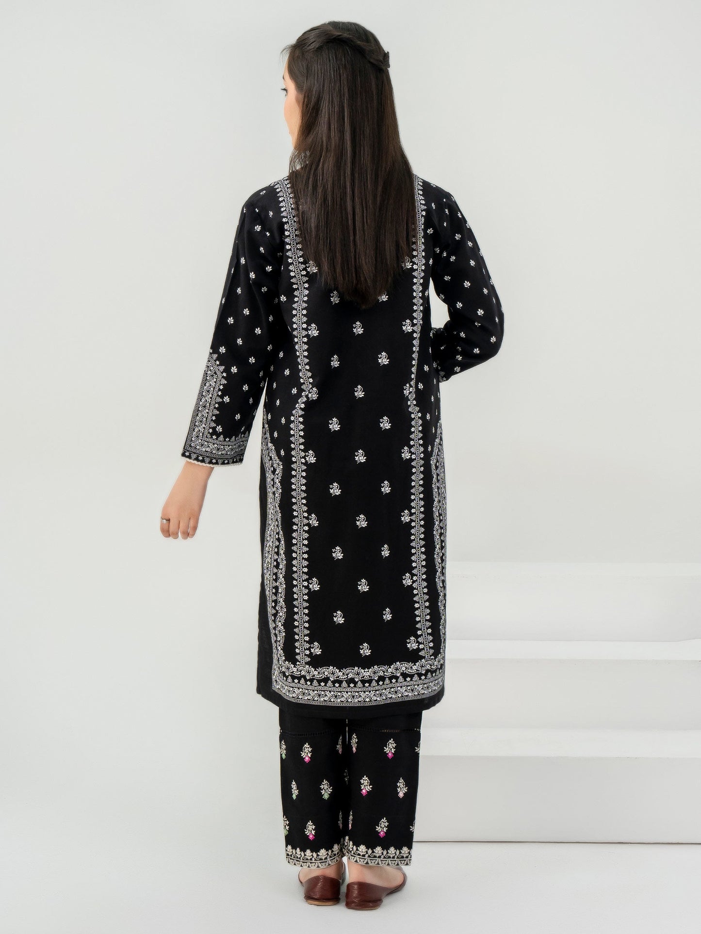 2 Piece Khaddar Suit-Paste Print