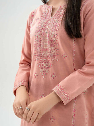 2-piece-khaddar-suit-embroidered