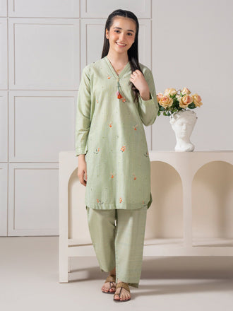2-piece-yarn-dyed-suit-embroidered