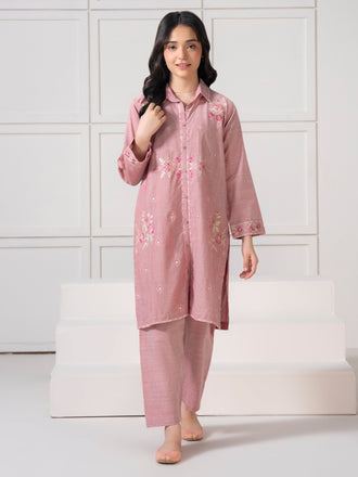 2-piece-yarn-dyed-suit-embroidered