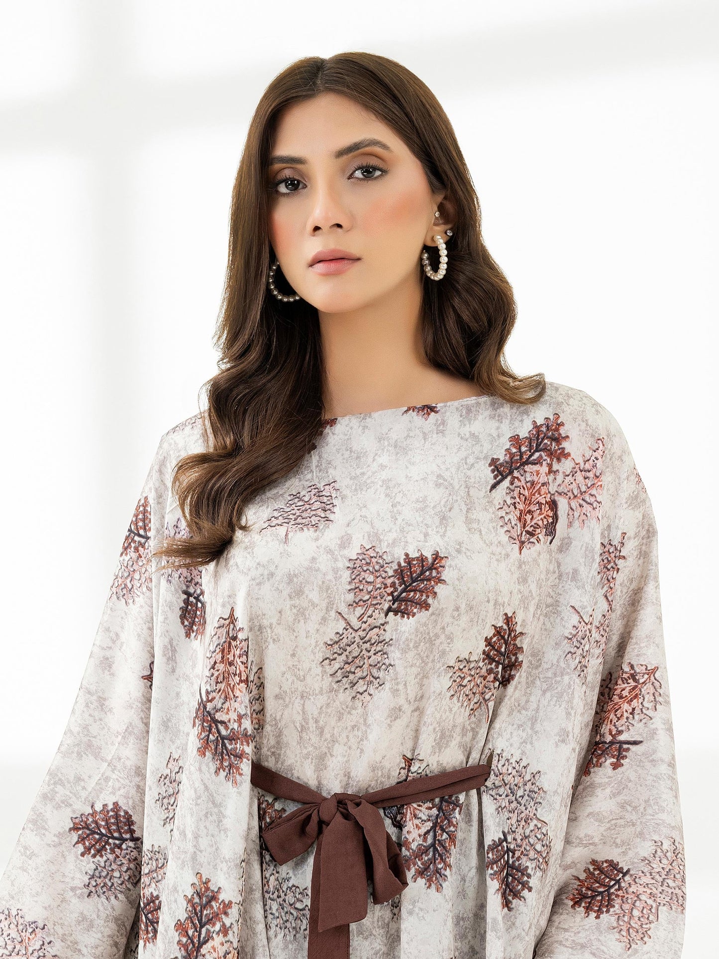 Printed Silk Kaftan