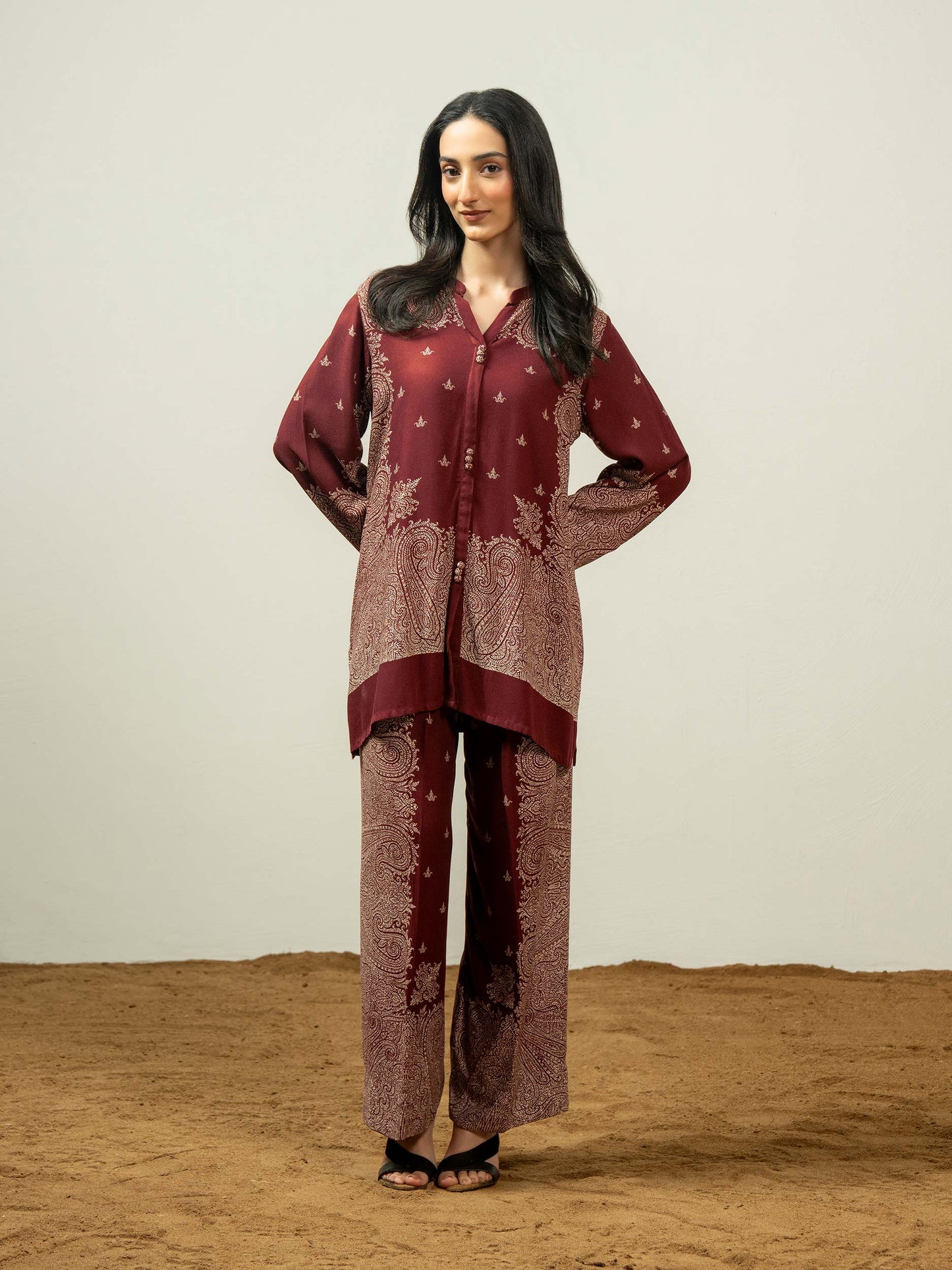 Marina Co-ord Set-Printed (Pret)