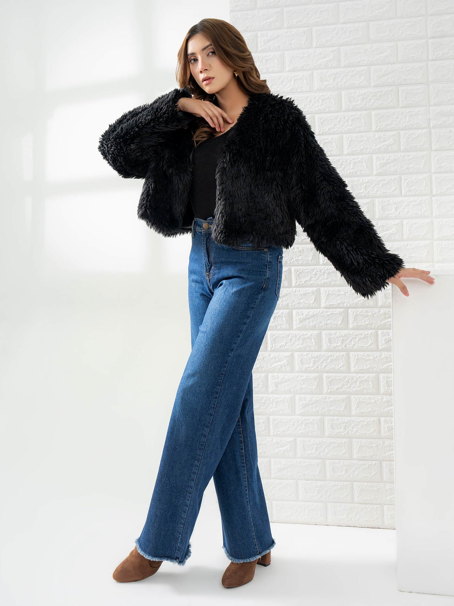 Fur Cardigan