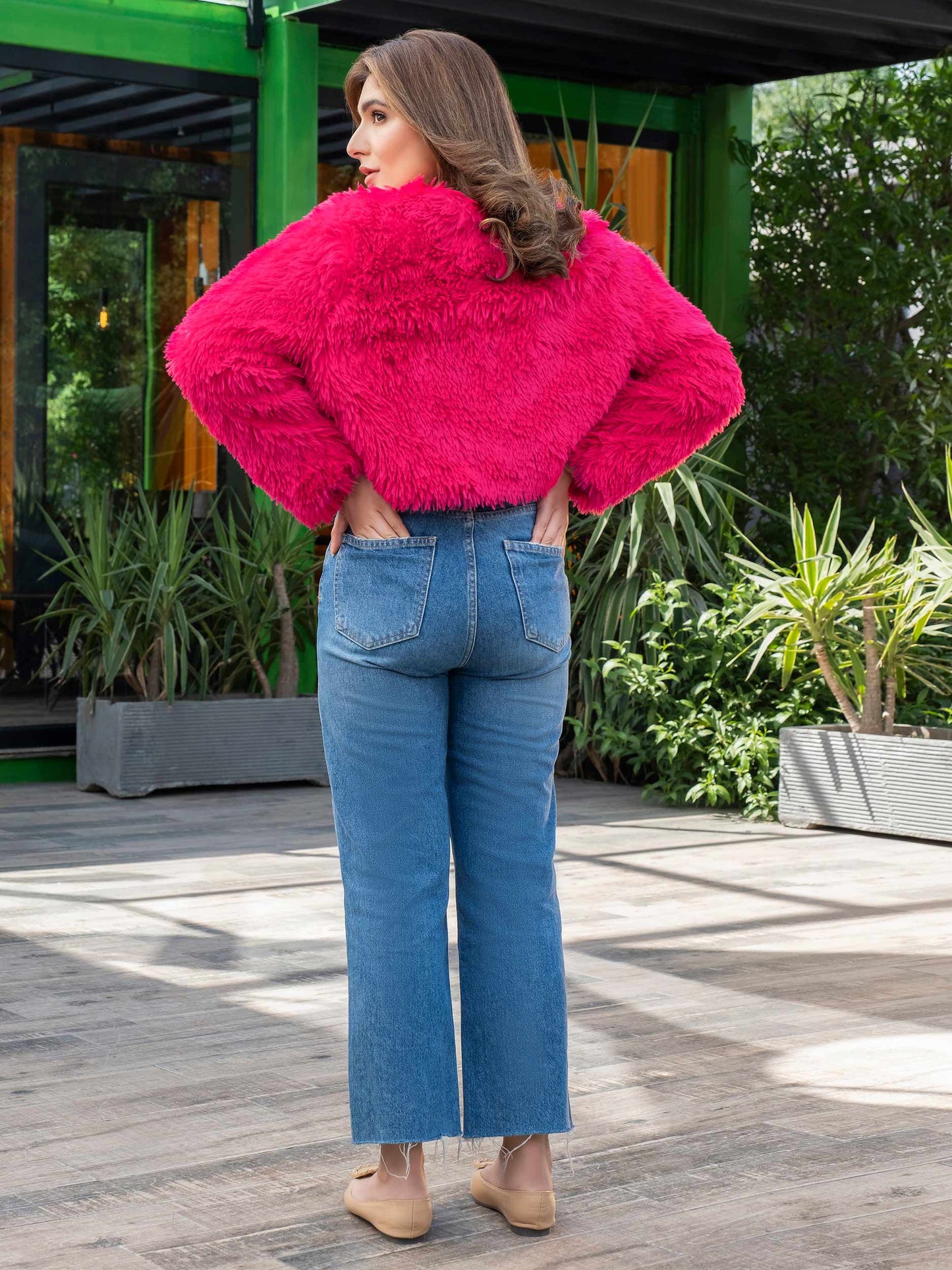 Fur Cardigan