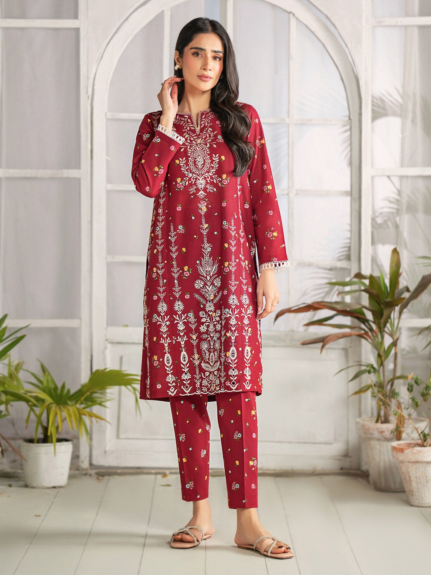 2 Piece Lawn Suit-Printed (Pret)