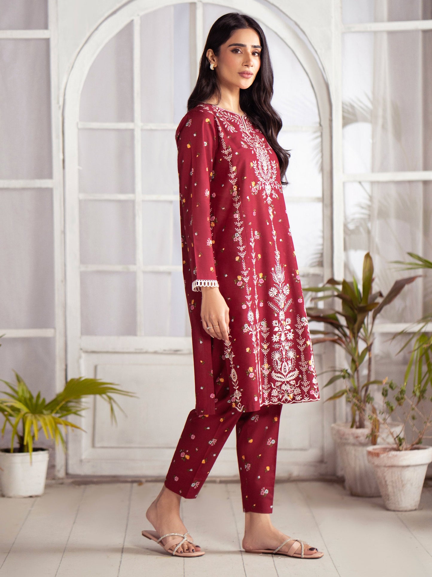 2 Piece Lawn Suit-Printed (Pret)