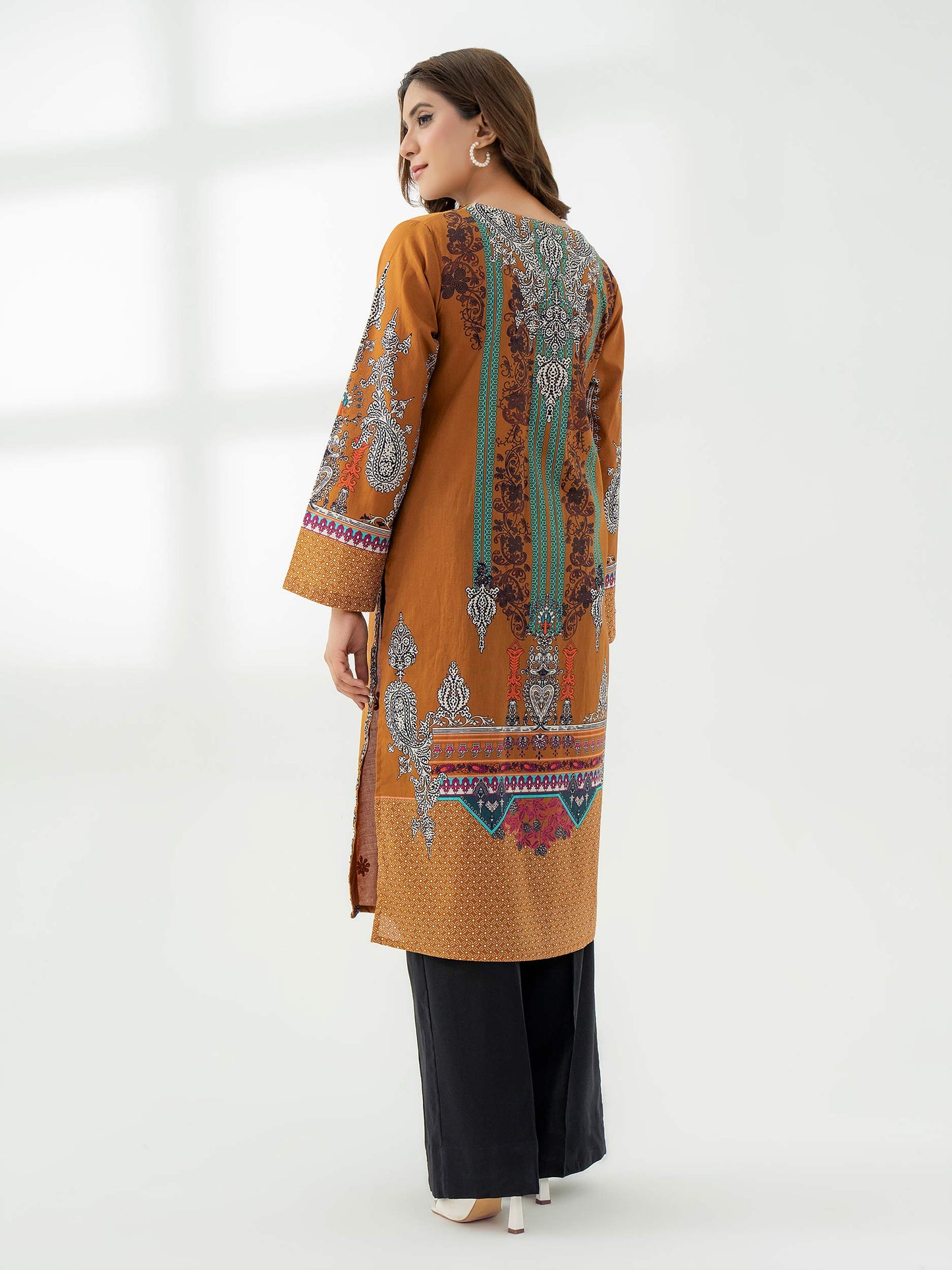 Cotton Shirt-Embroidered (Pret)