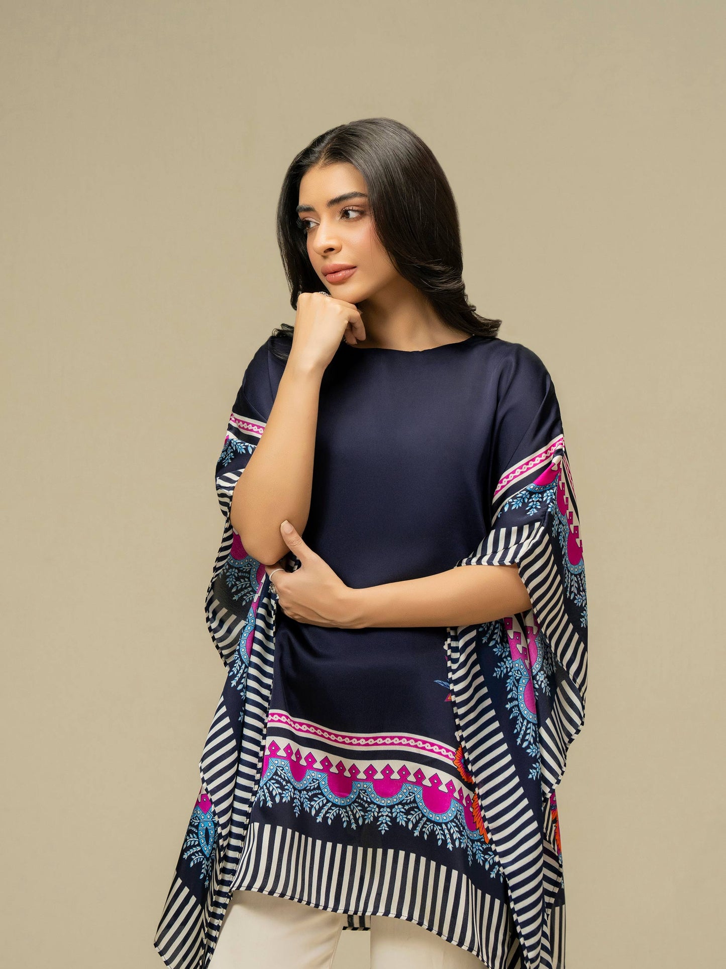 Silk Kurti-Printed (Pret)