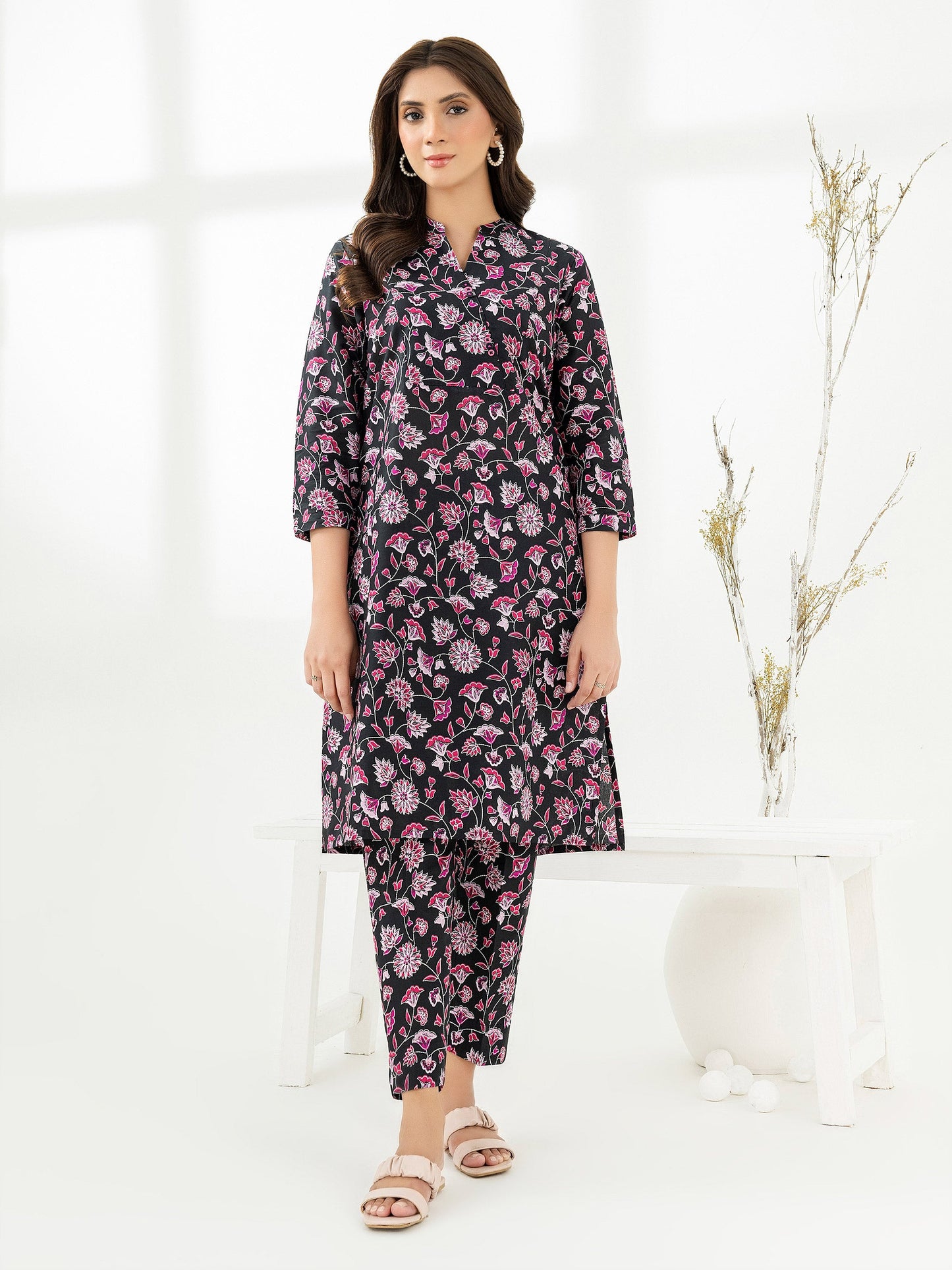 2 Piece Lawn Suit-Printed (Pret)