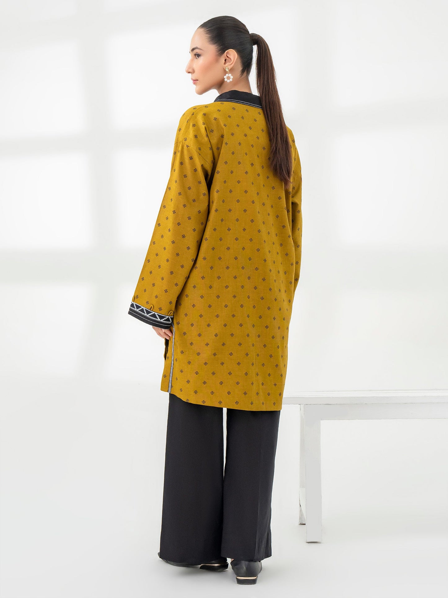 Khaddar Shirt-Printed (Pret)