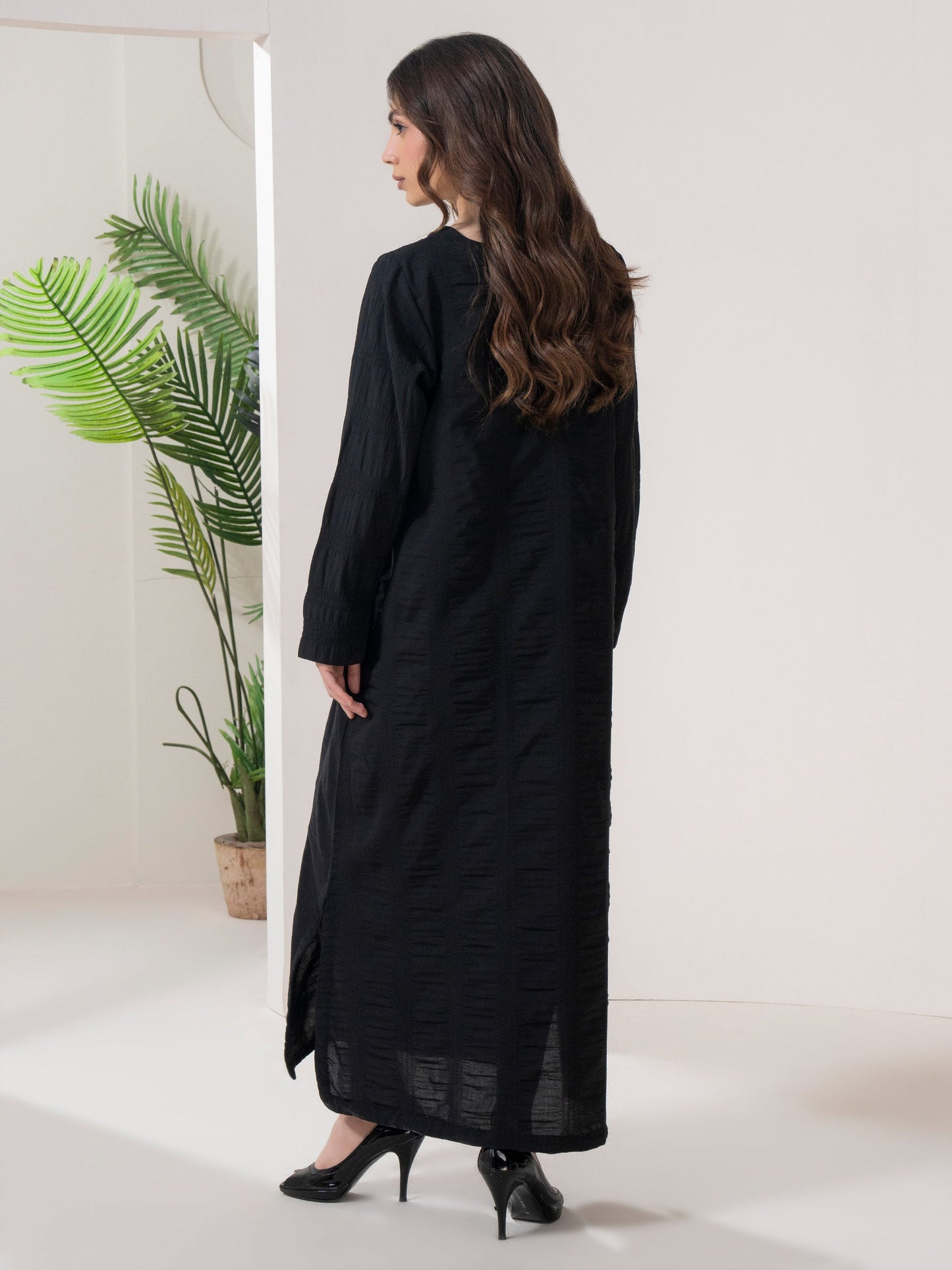 Chiffon Shirt-Dyed (Pret)