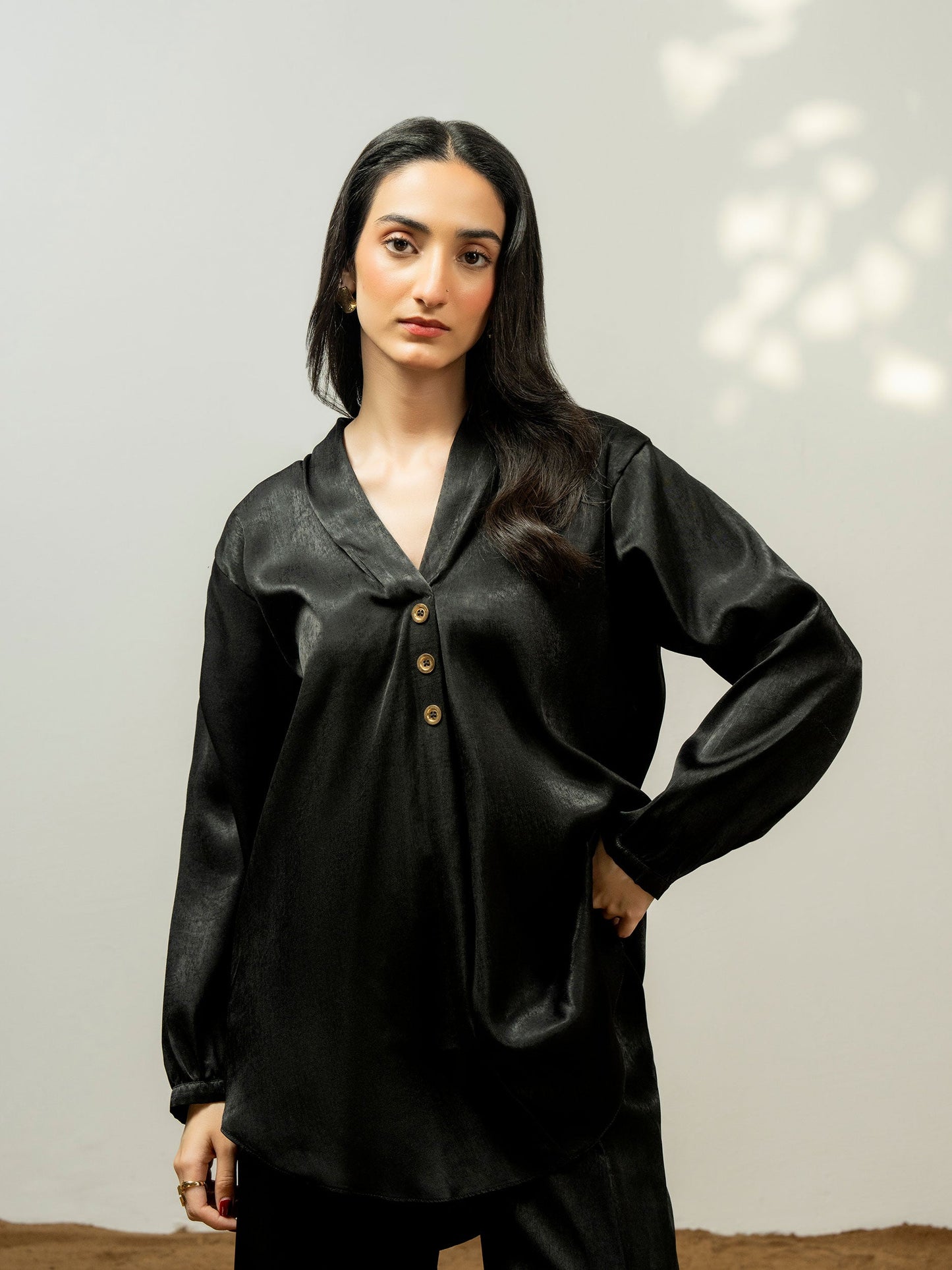 2 Piece Silk Suit-Dyed (Pret)