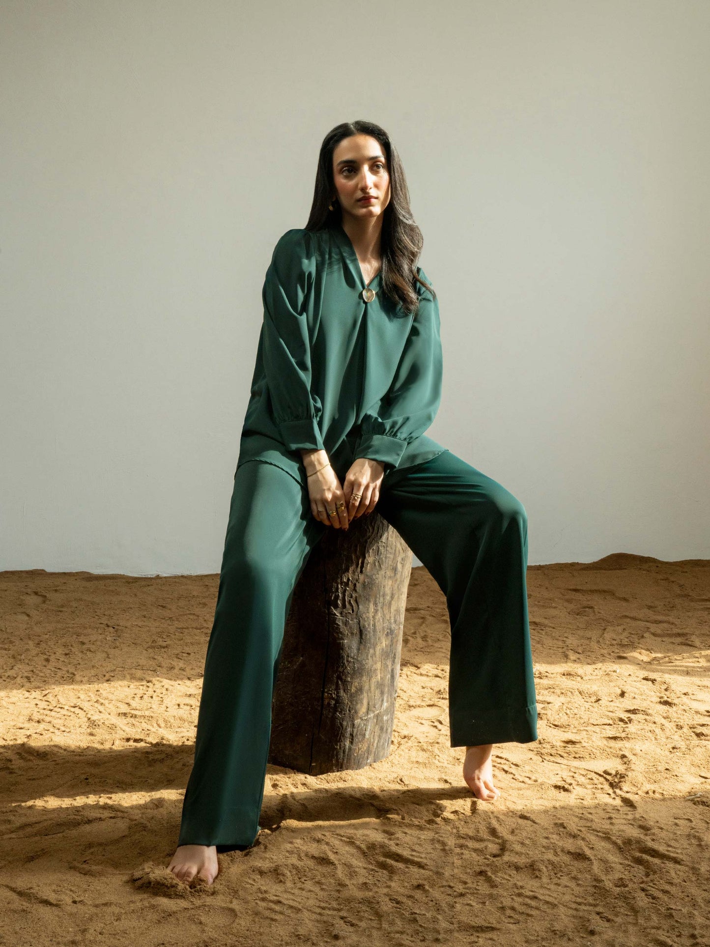 Grip Co-ord Set-Dyed