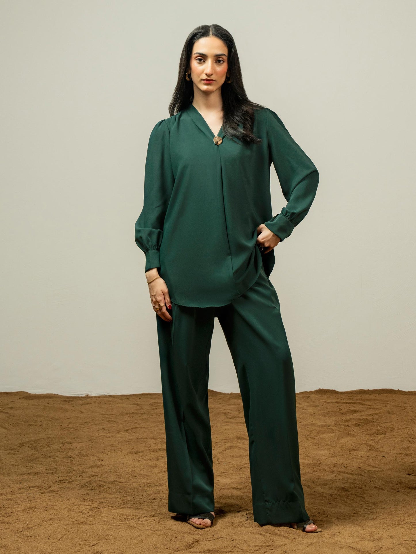 Grip Co-ord Set-Dyed