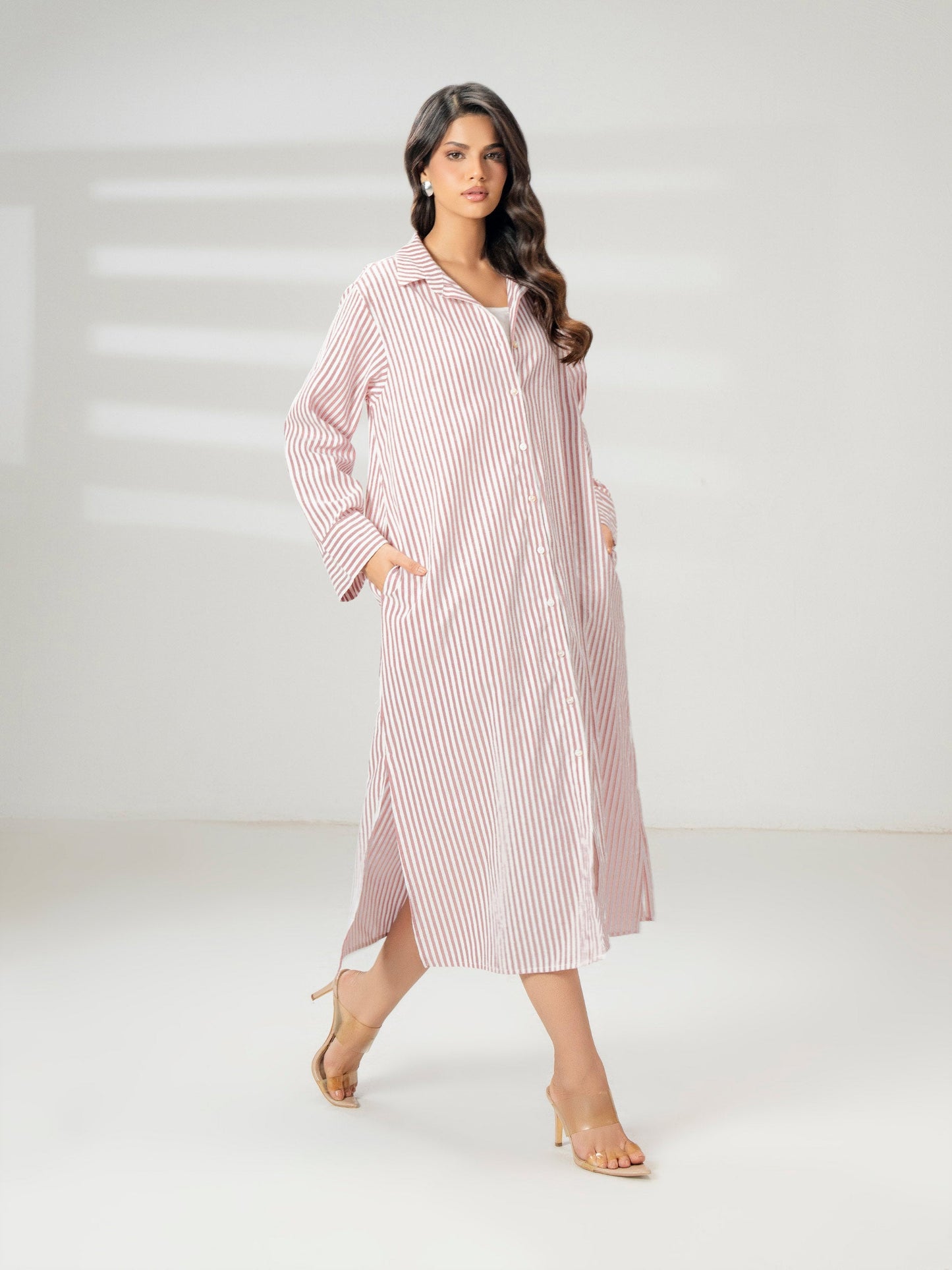 Printed Yarn Dyed Dress