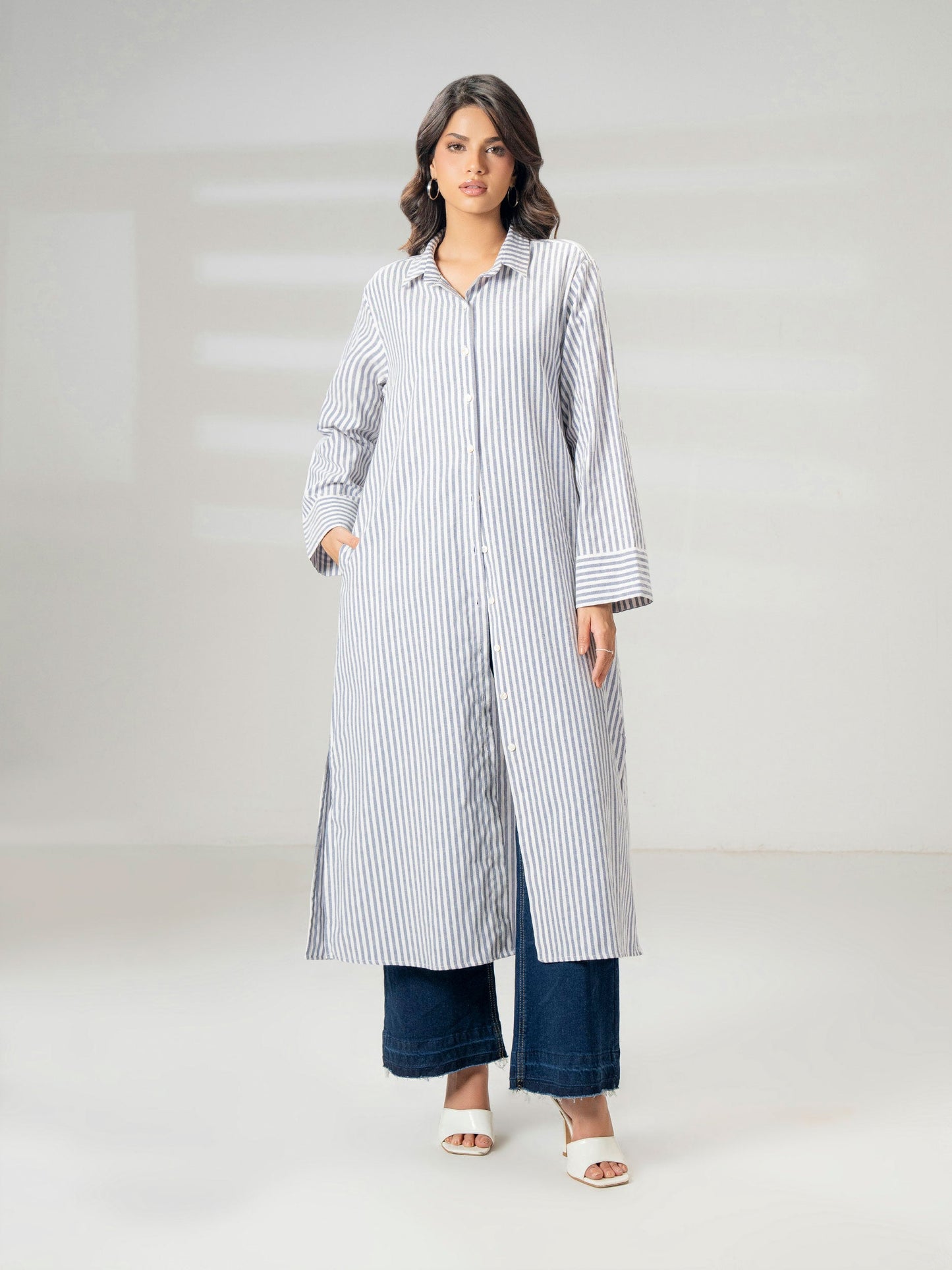 Printed Yarn Dyed Dress