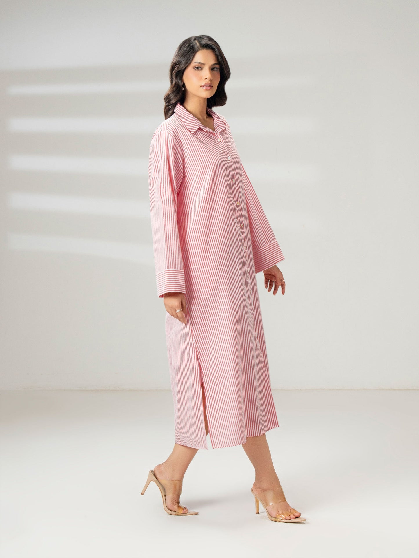 Printed Yarn Dyed Dress