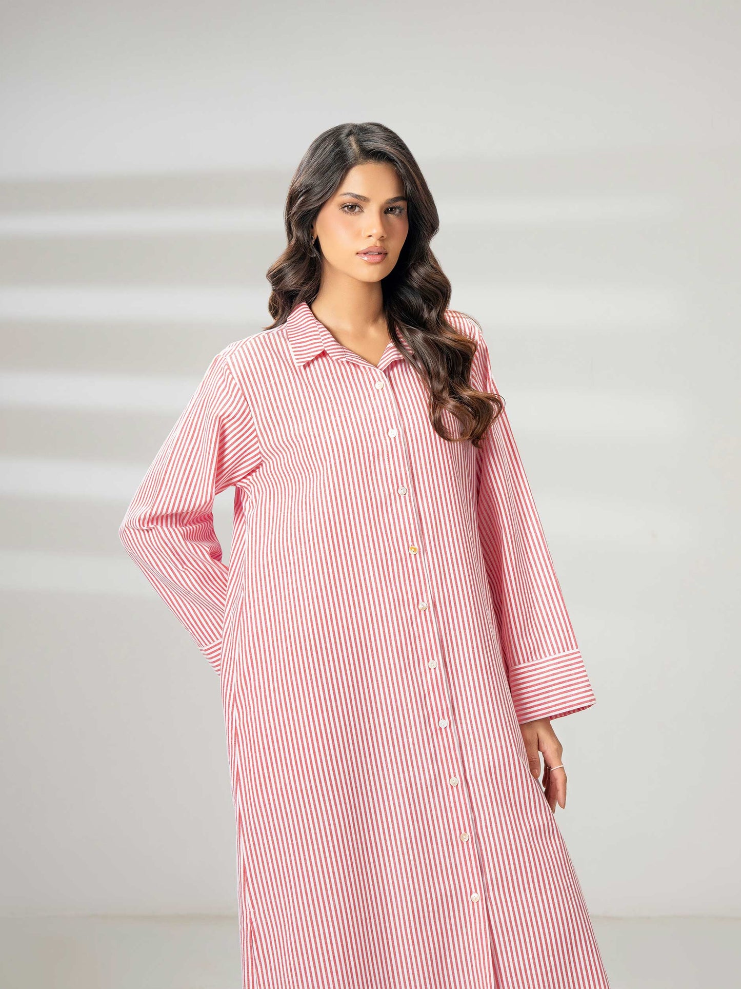 Printed Yarn Dyed Dress