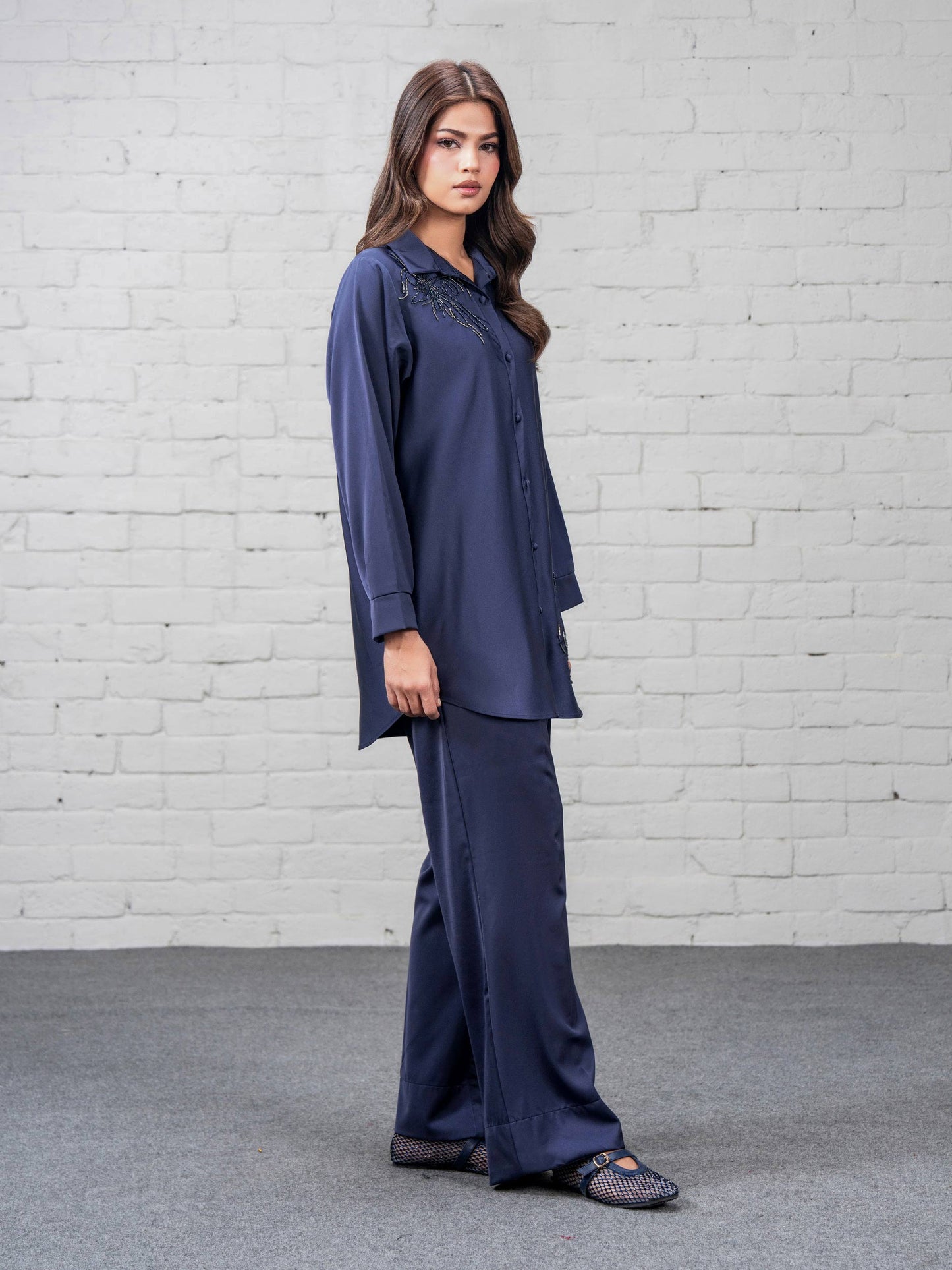 Premium Silk Co-ord set- Embellished