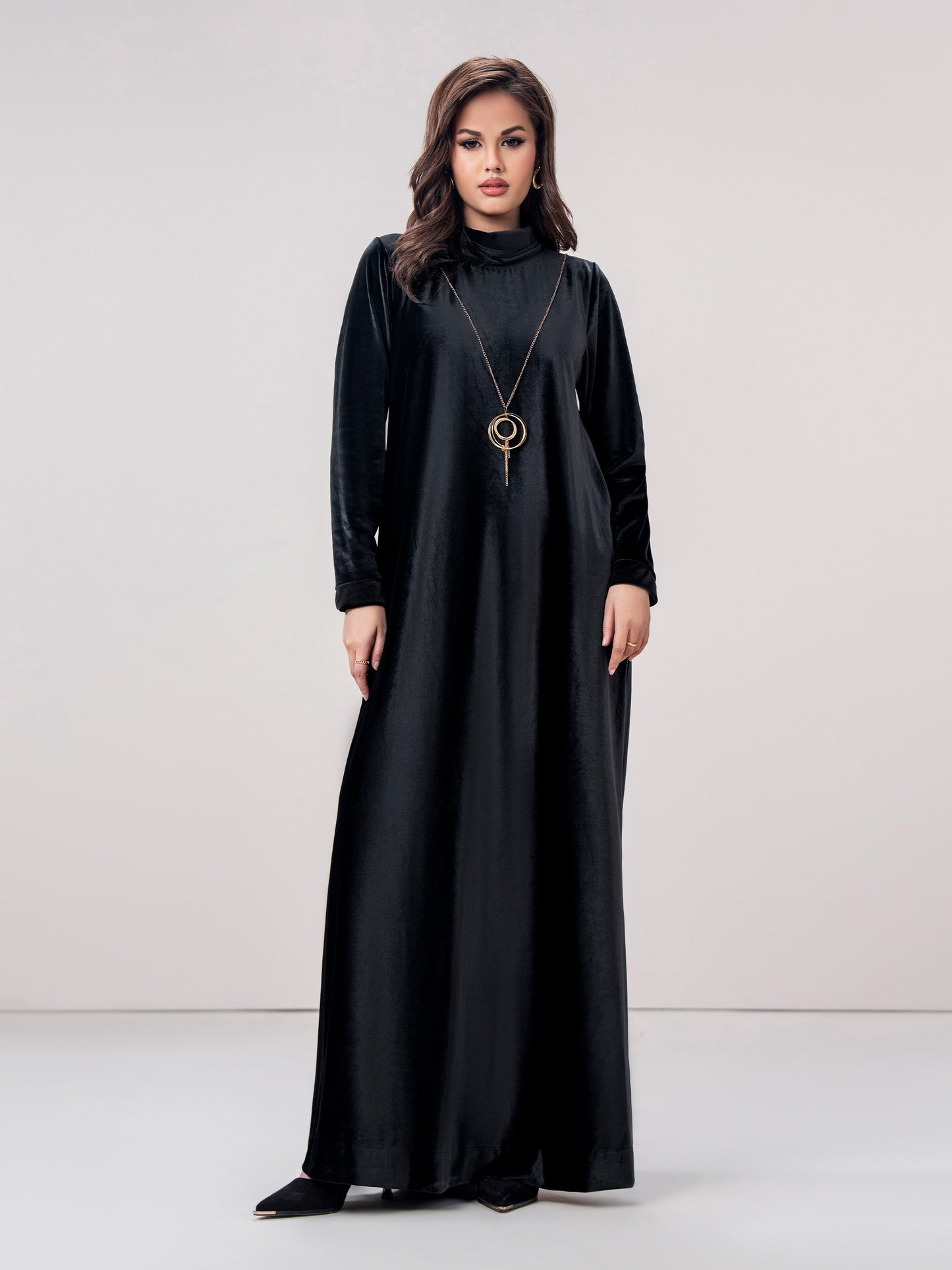 Velour Dress (Pret)