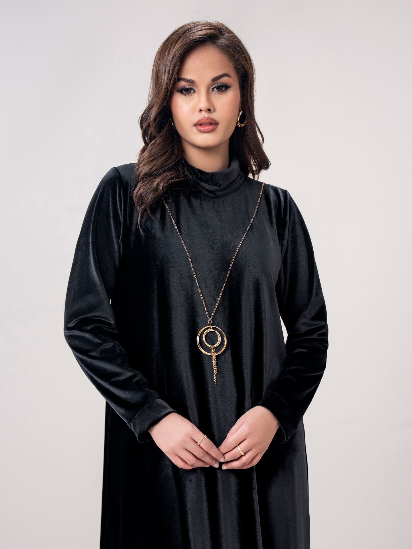 Velour Dress (Pret)